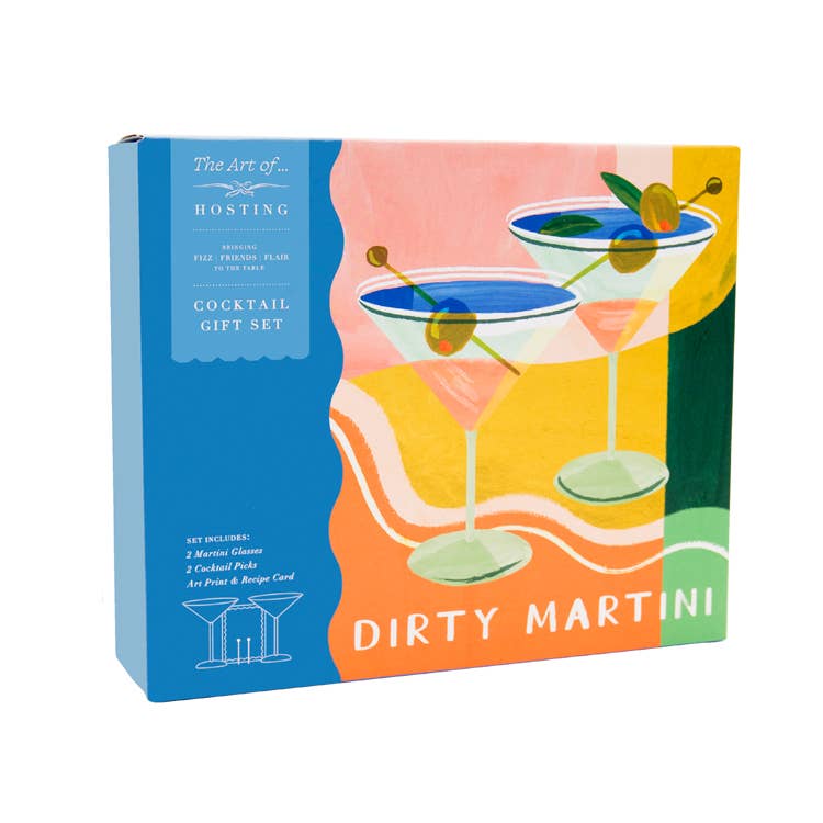 Art of Hosting 
Martini Cocktail Gift Set