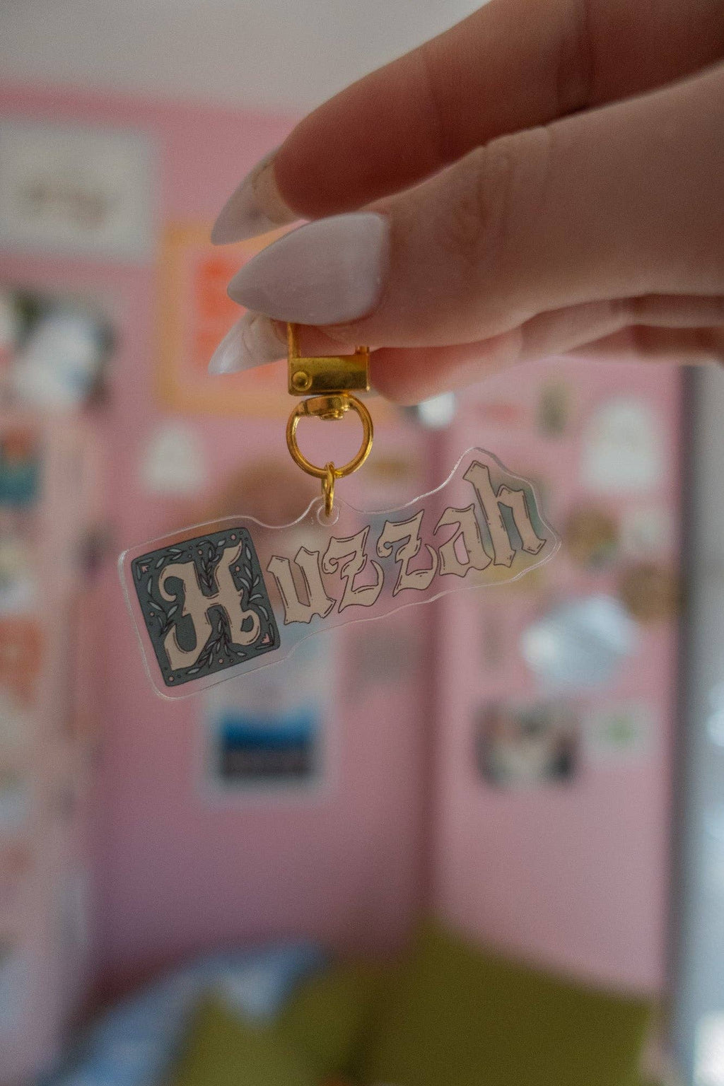 Huzzah Keychain