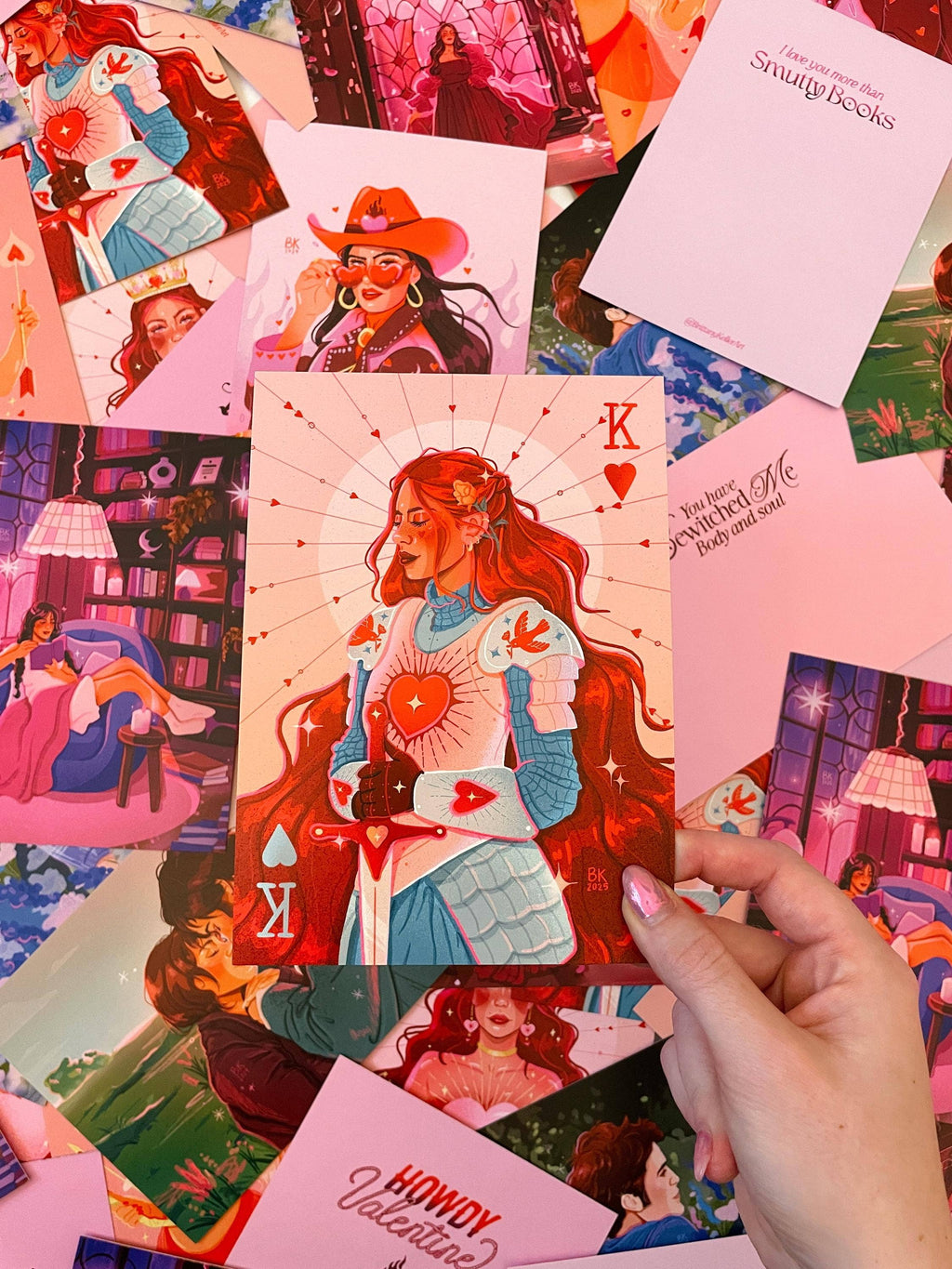 King of Hearts Print