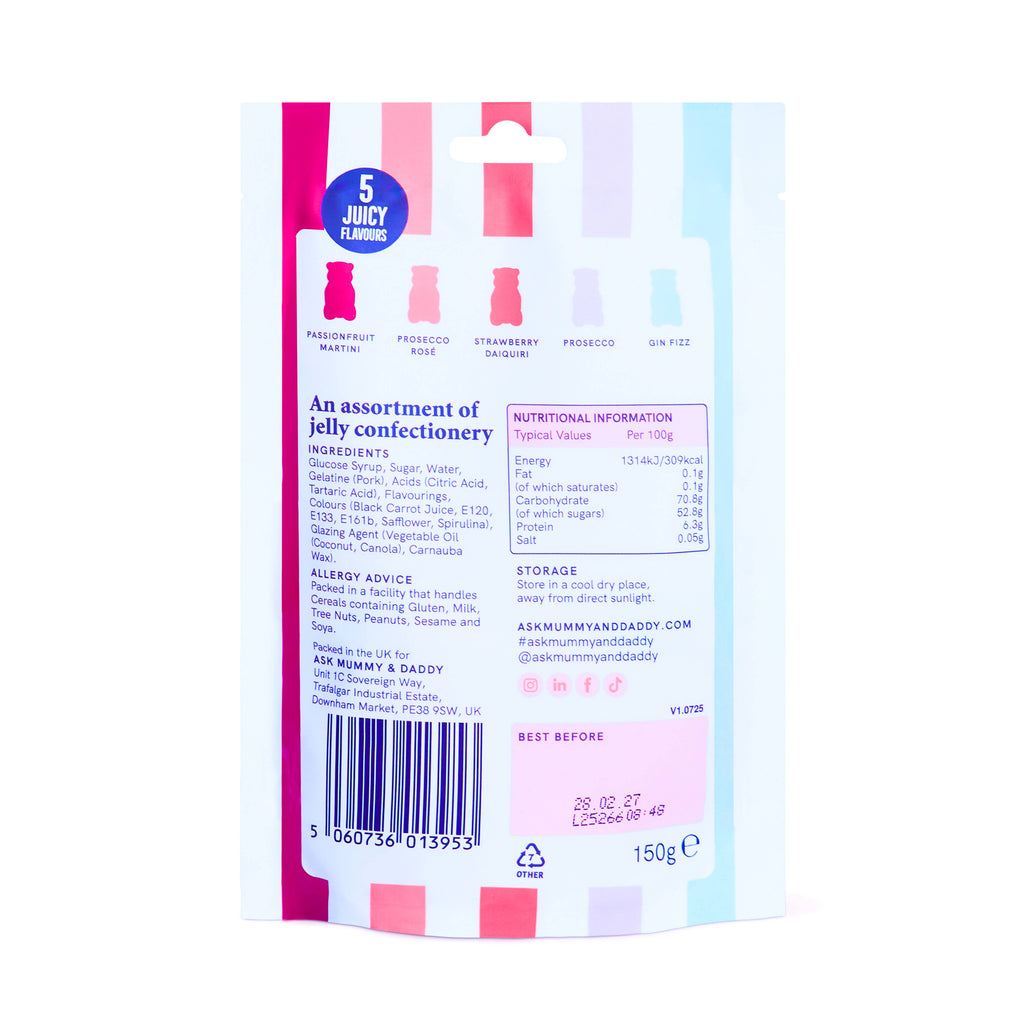 NEW Cocktail Mix Sweets Bag - 150g