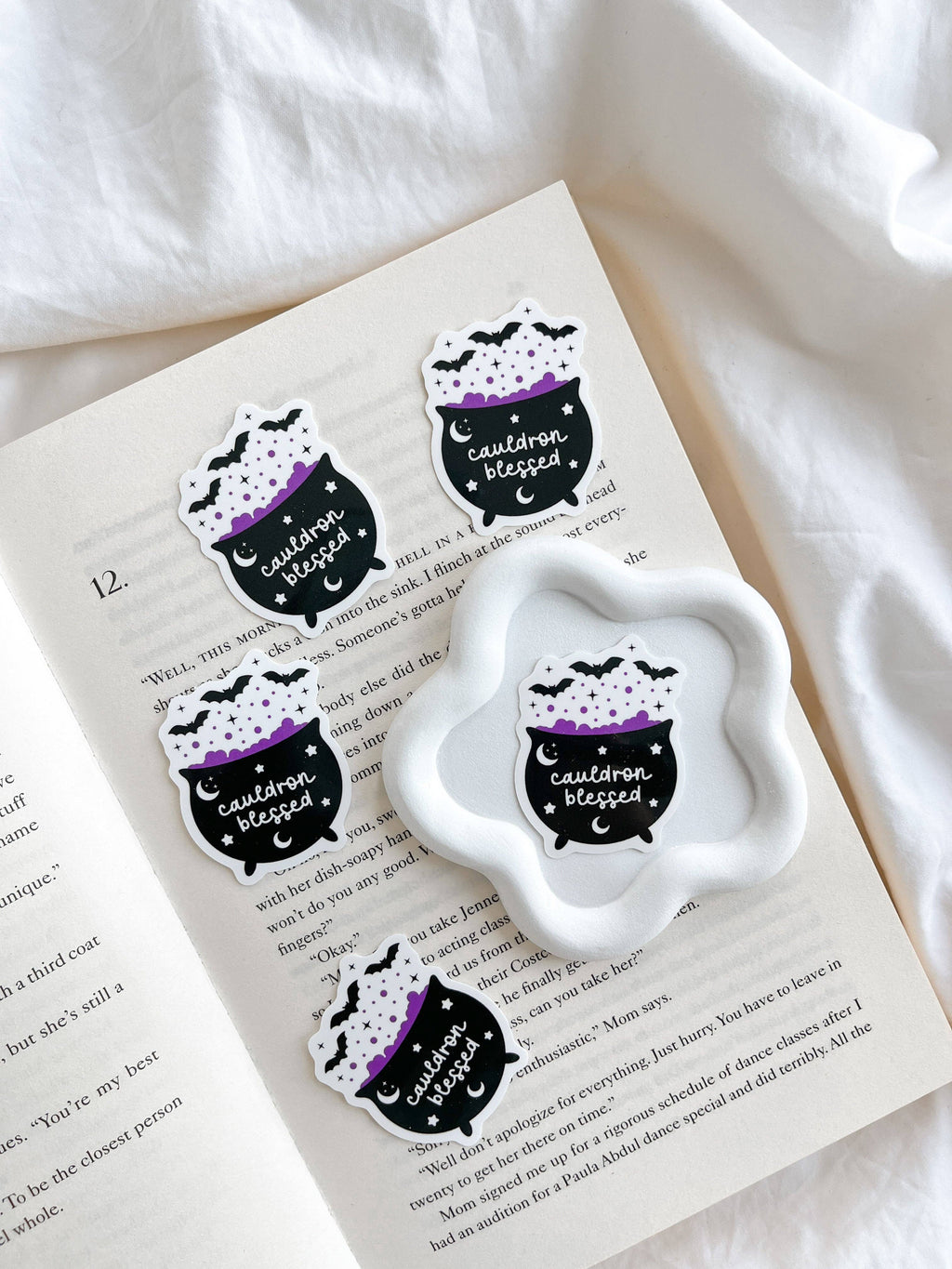 Fleurs on Sunday - Cauldron Blessed Sticker