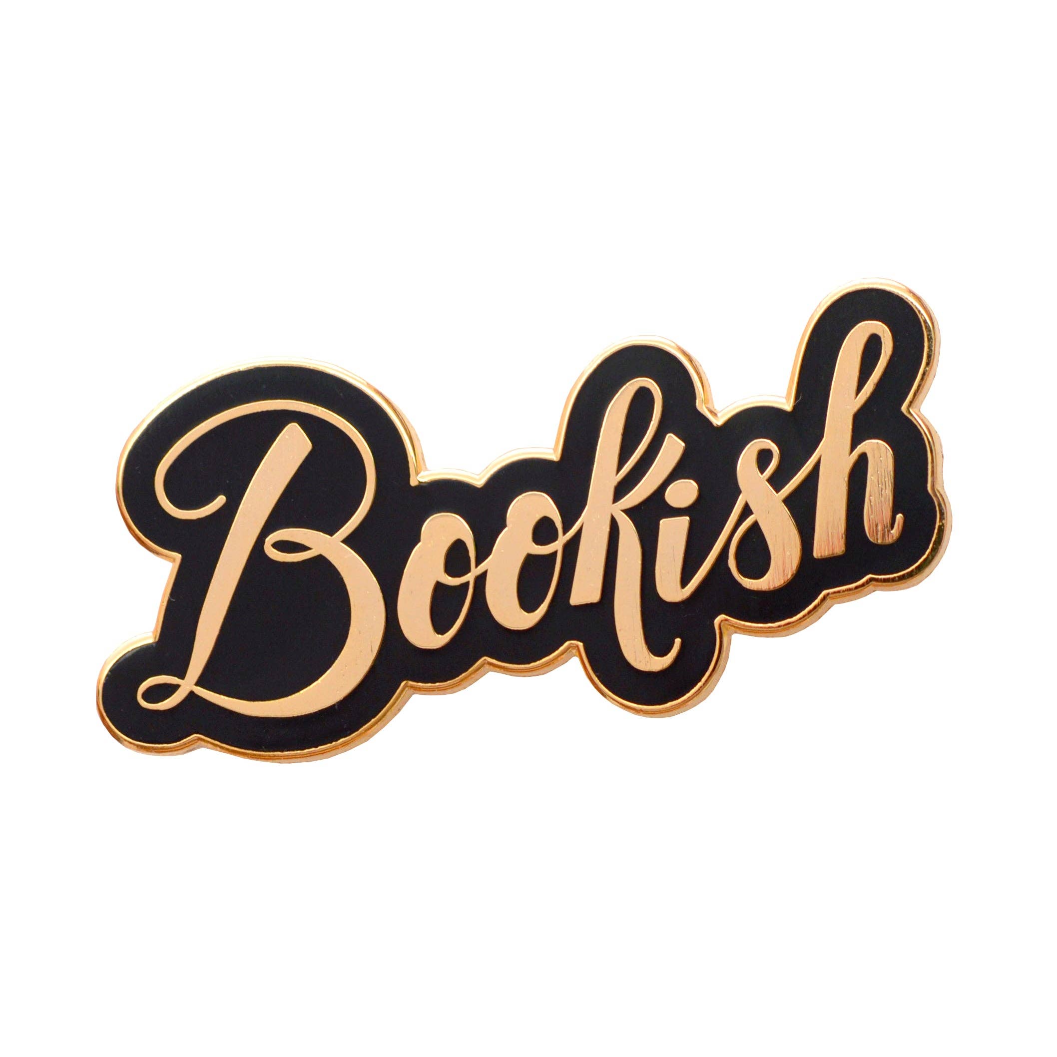 Alphabet Bags - Bookish Enamel Pin