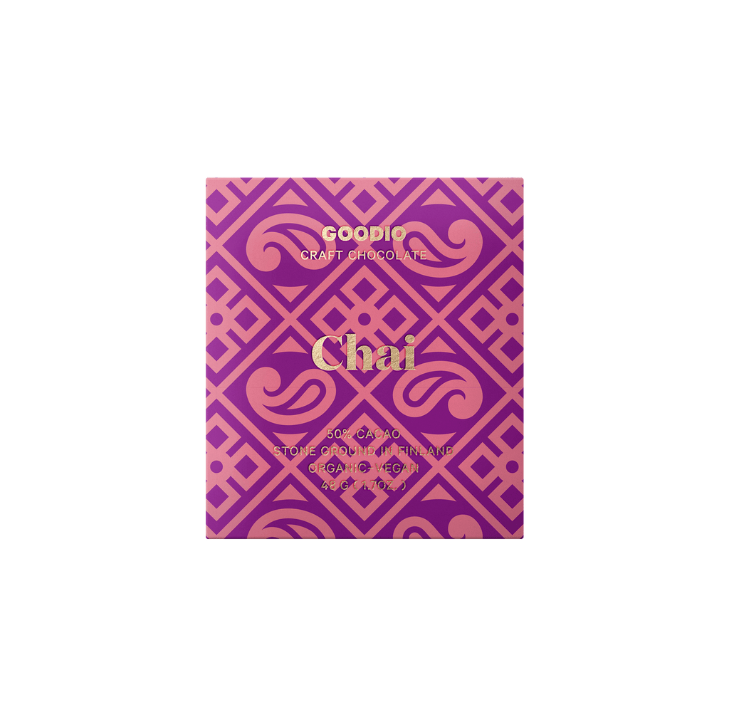 Goodio Chocolate - Chai Chocolate 50%