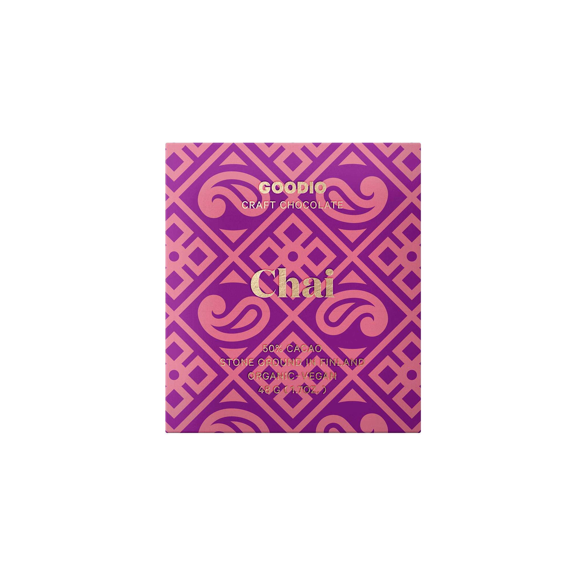 Goodio Chocolate - Chai Chocolate 50%