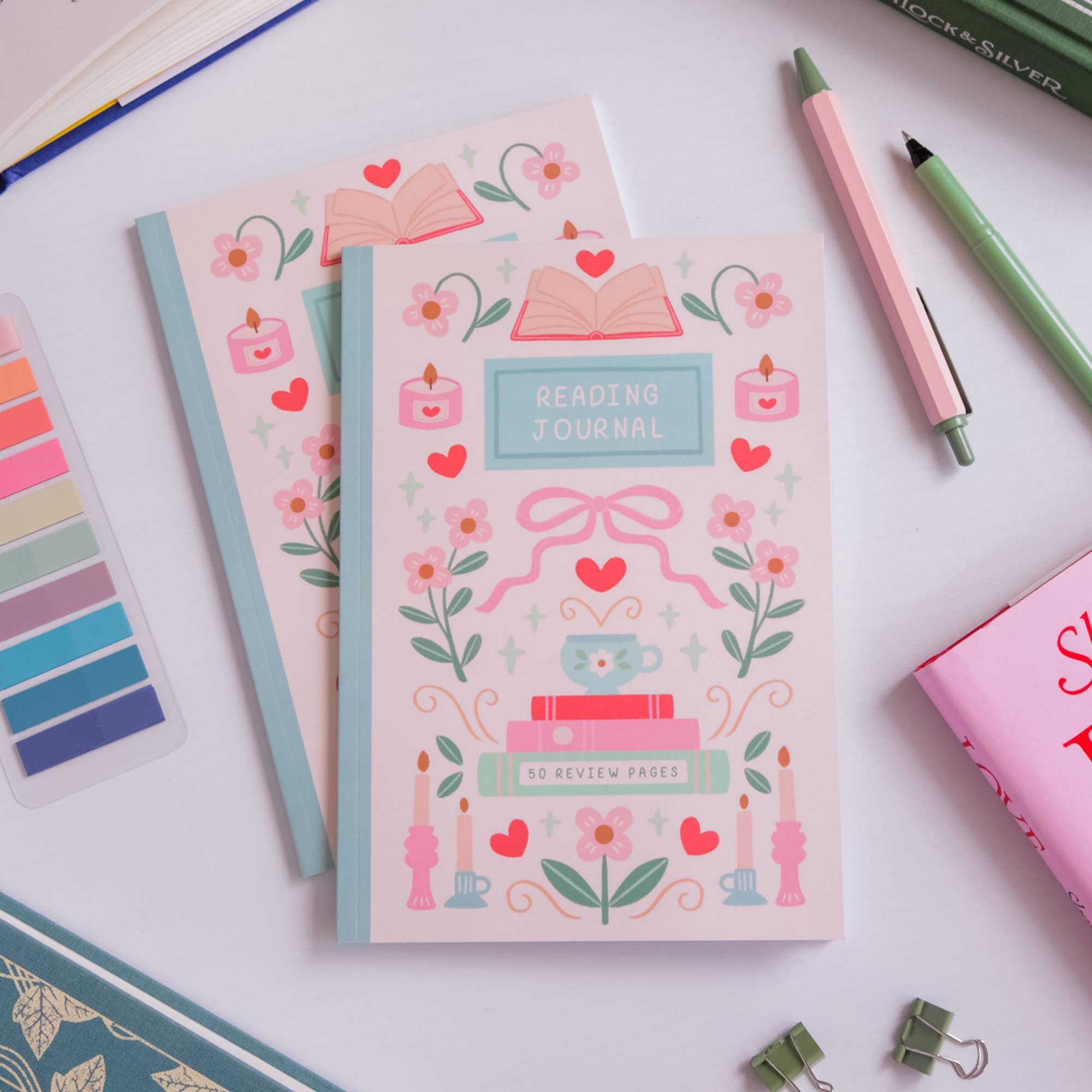 Hopscotch Paper Co. - 50 Page Reading Journal