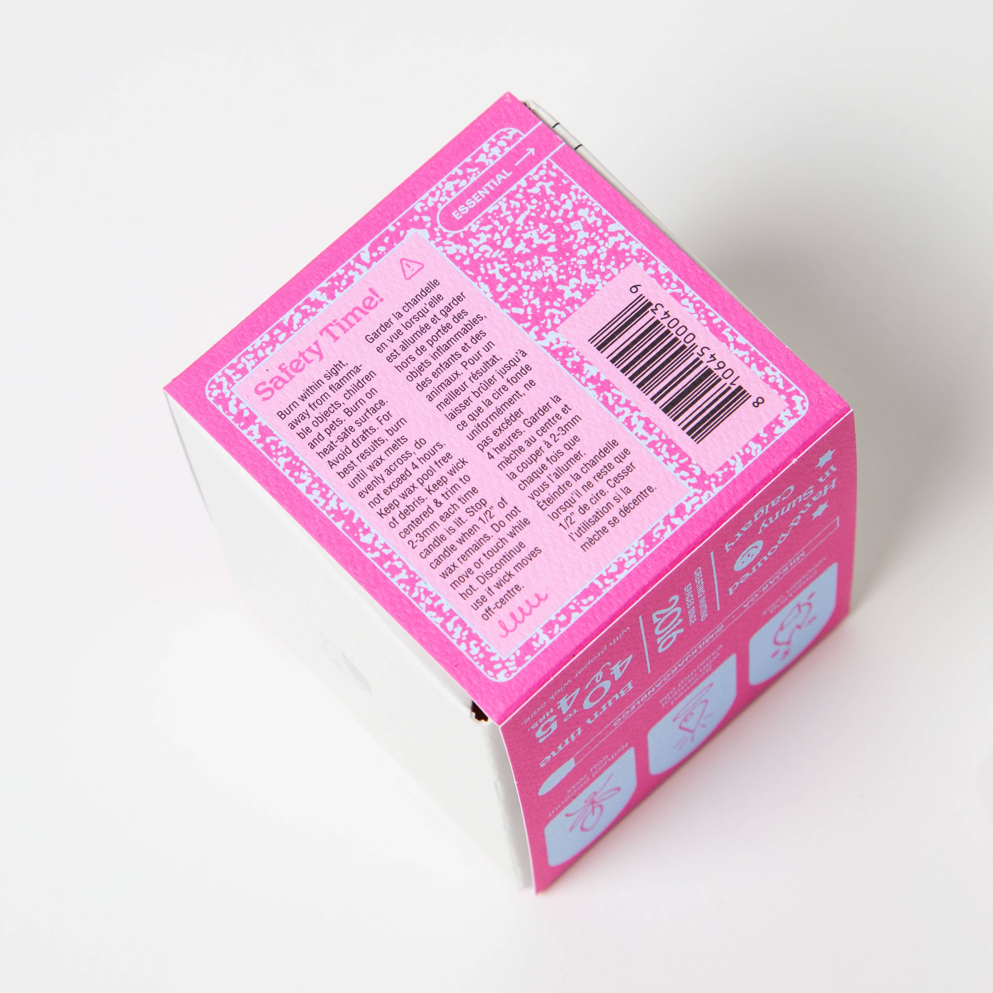Milk Jar Candle Company - Essential Oil Coconut Soy Candle