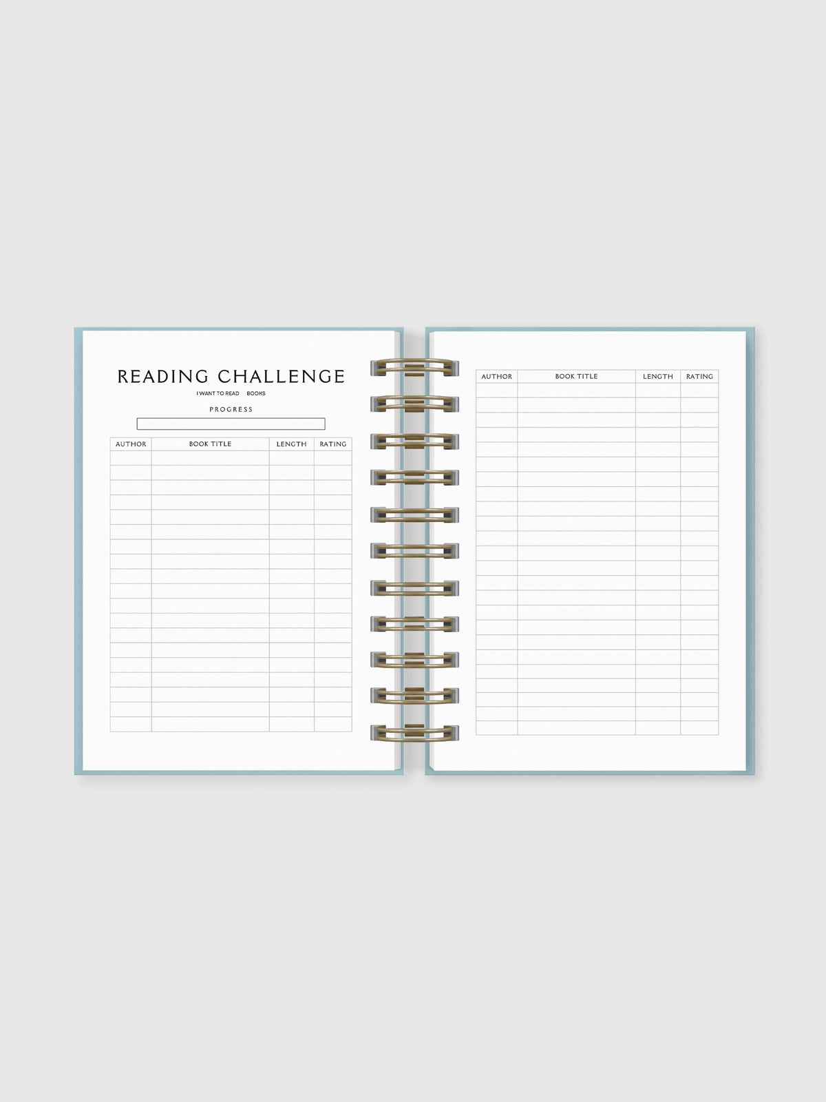Read More Books Hardback Reading Journal
