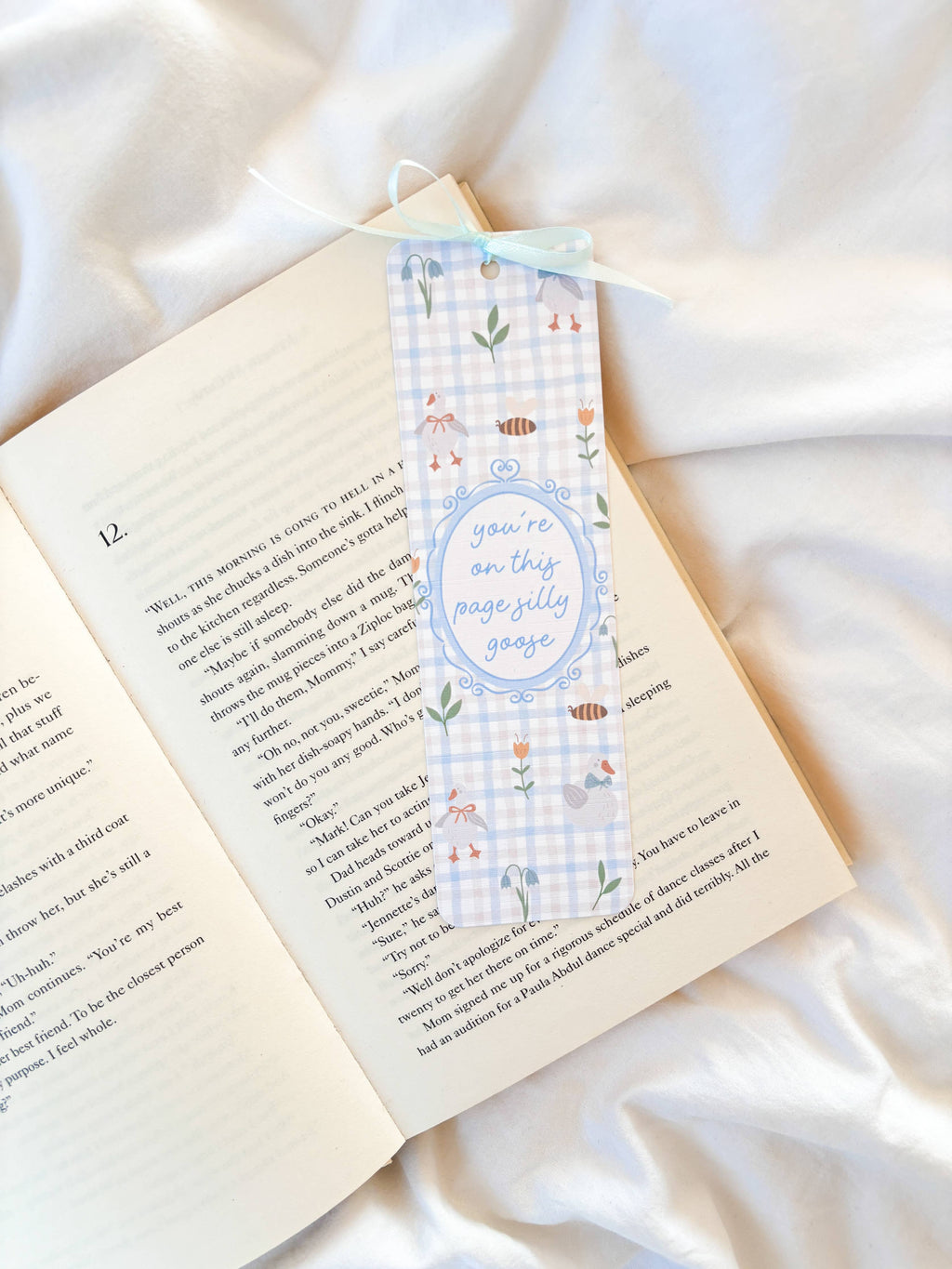 You're On This Page Silly Goose Bookmark