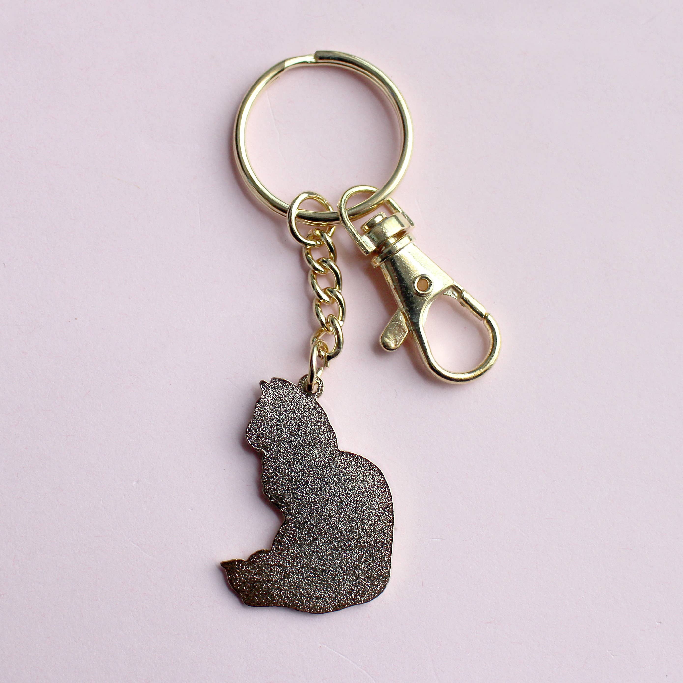 Glitter Punk - Celestial Cat Key Chain