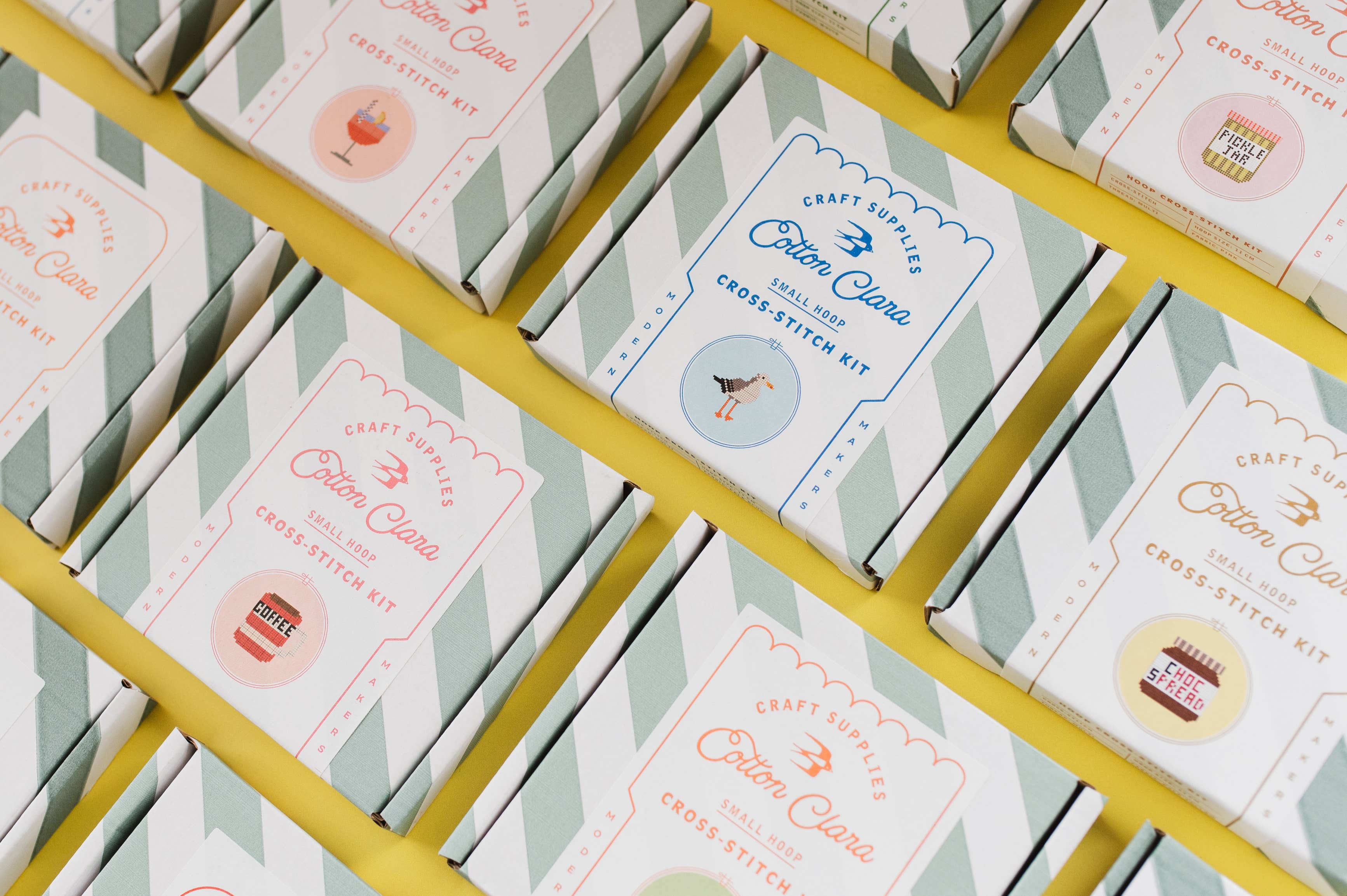 I Love Books Cross Stitch Kit for Beginners