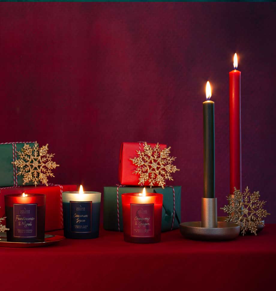 Shearer Candles - Green 8 inch Dinner Candles