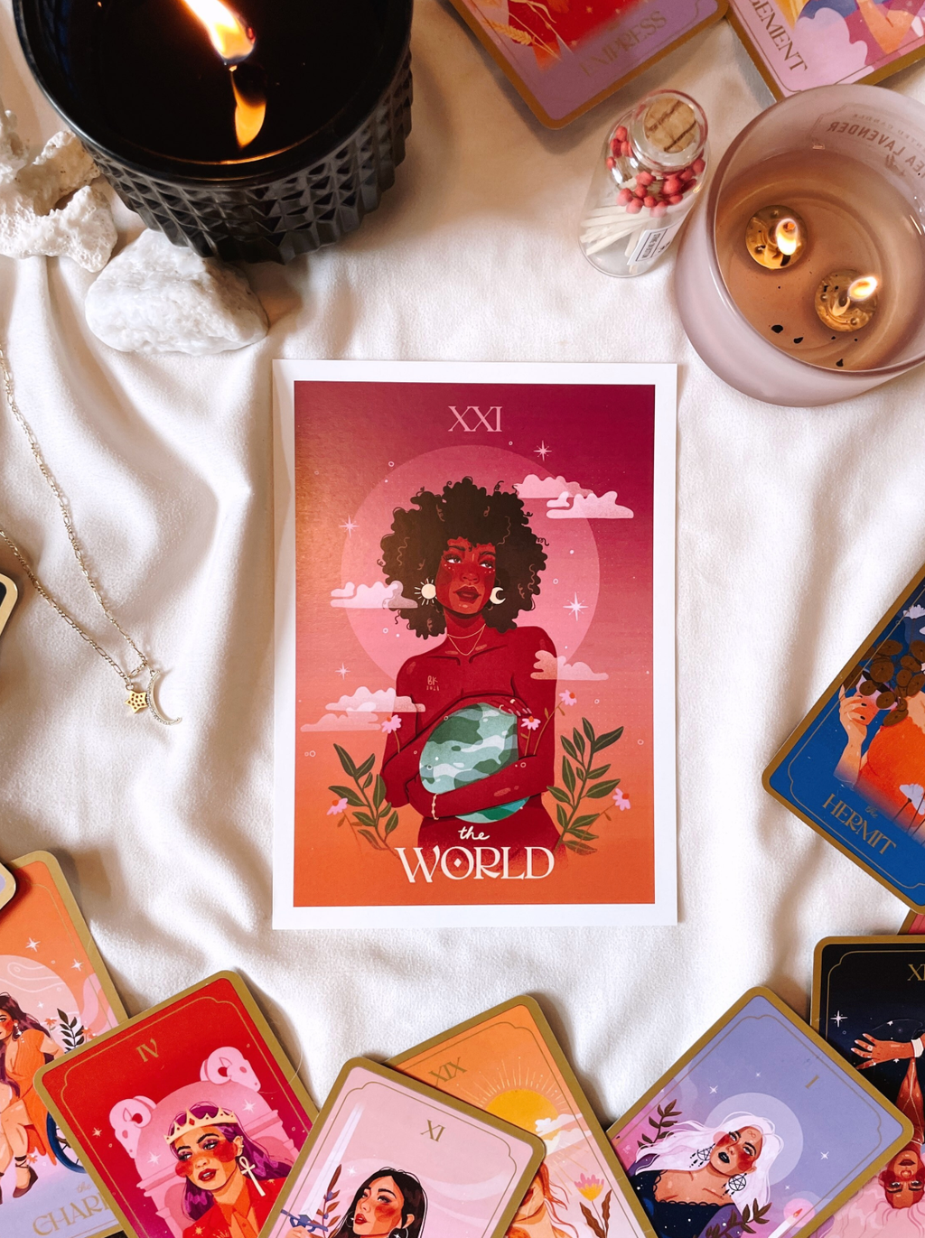 The World Tarot Print