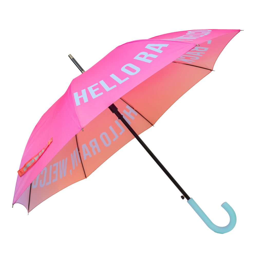 Umbrella "Rain, Welcome Back" Gradient