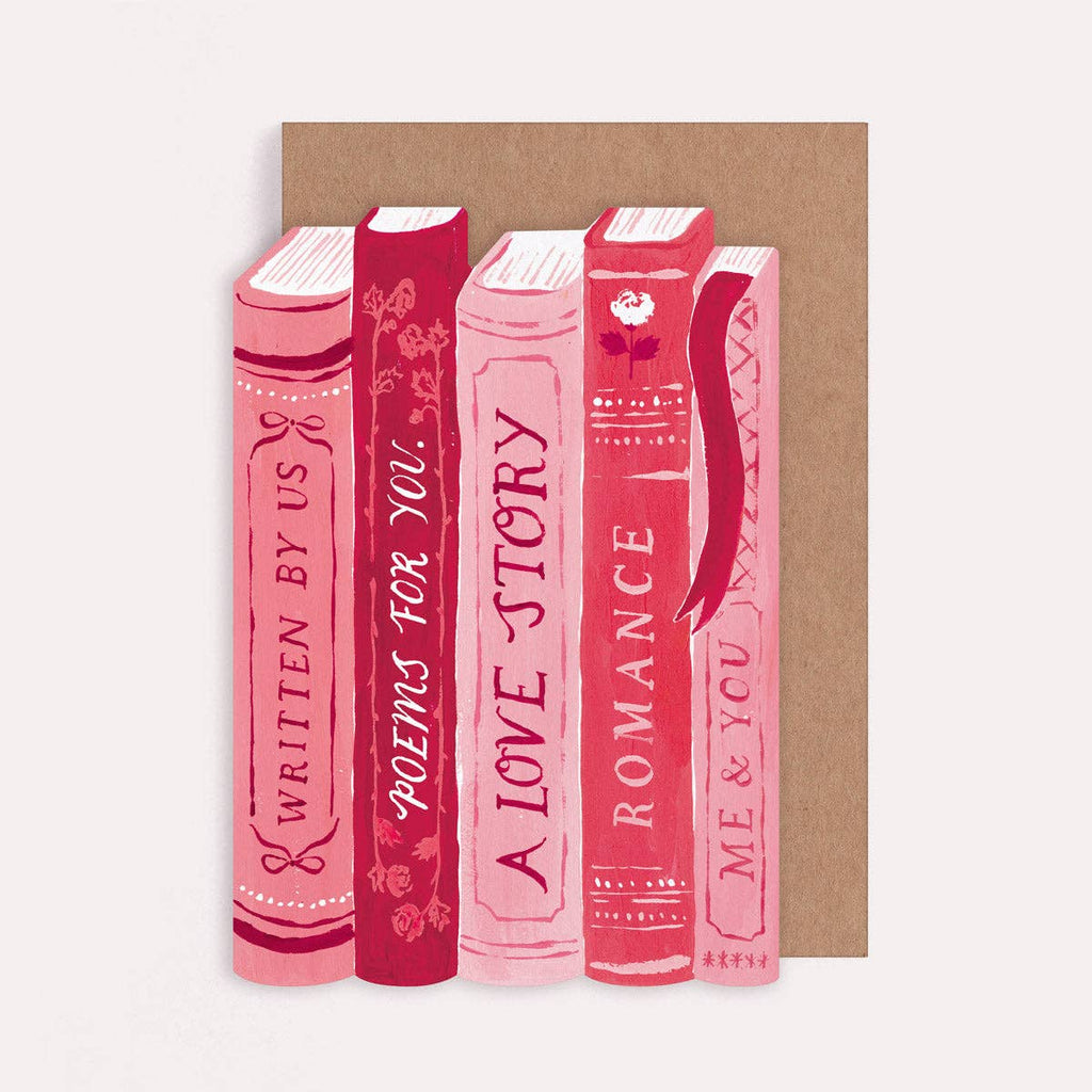 Love Story Books Card | Booklover Anniversary Cards