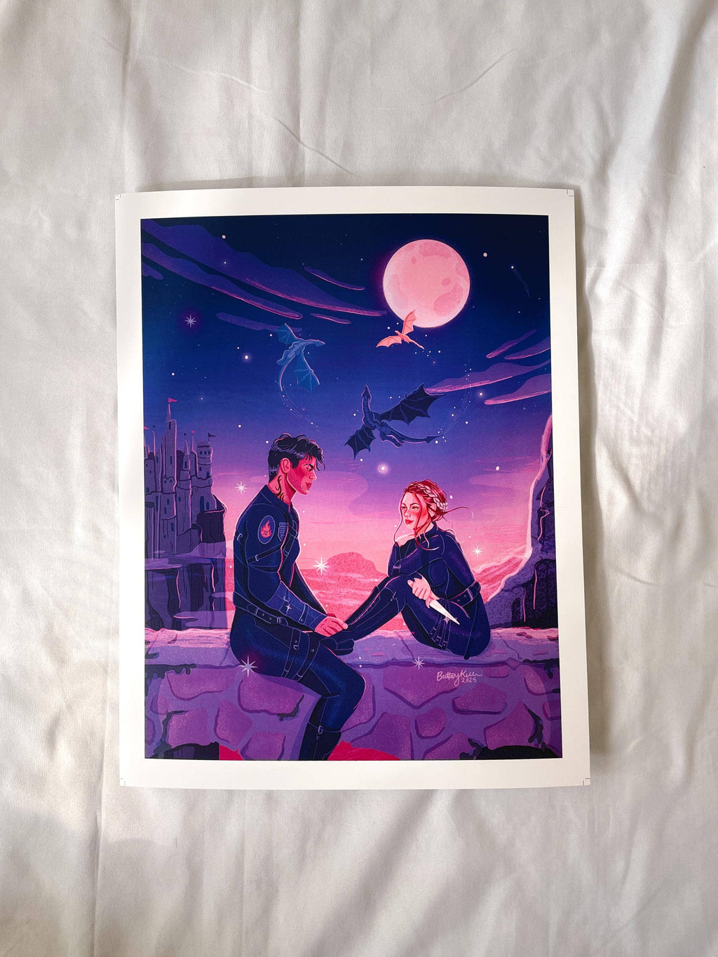 Fourth Wing Print