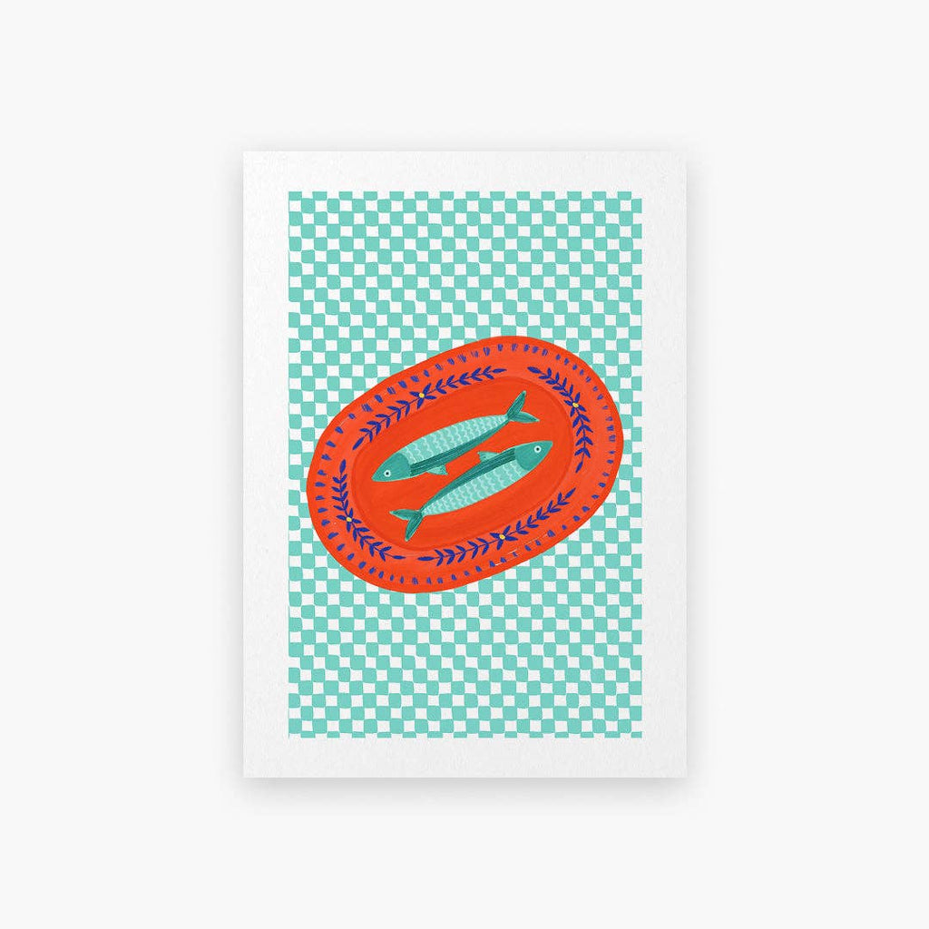 Sardine Fish Giclée Art Print