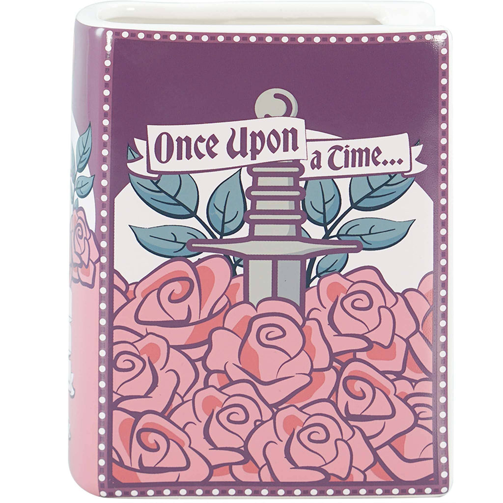 Romantasy 14cm Ceramic Book Vase - Once Upon a Time