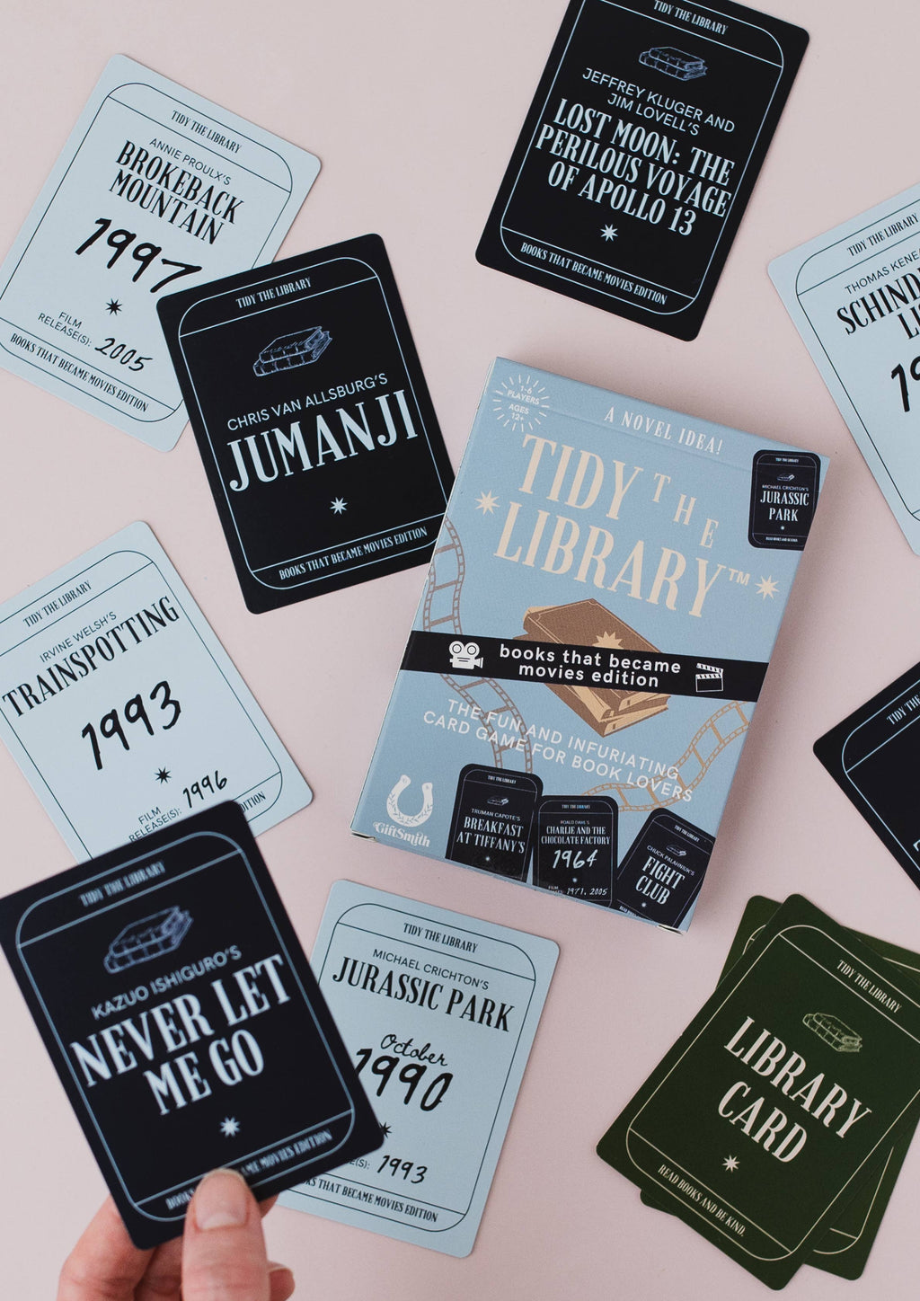 TIDY THE LIBRARY: Books that Became Movies Edition
