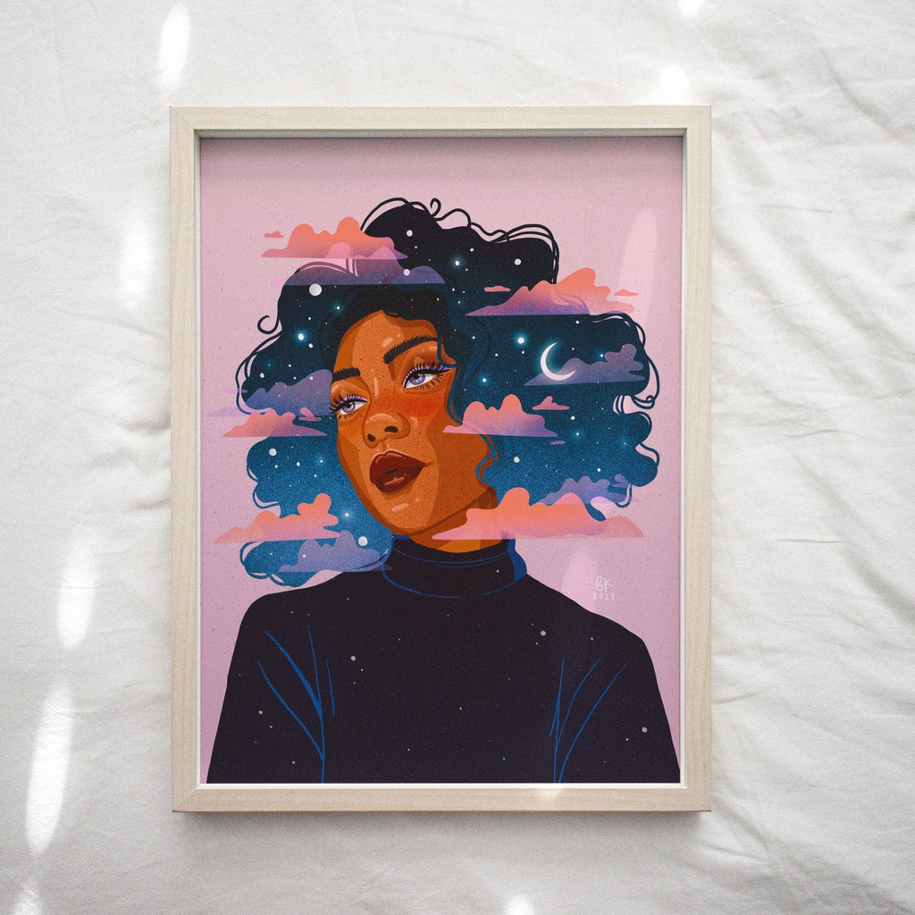 Imported 5x7 Illustrated Print