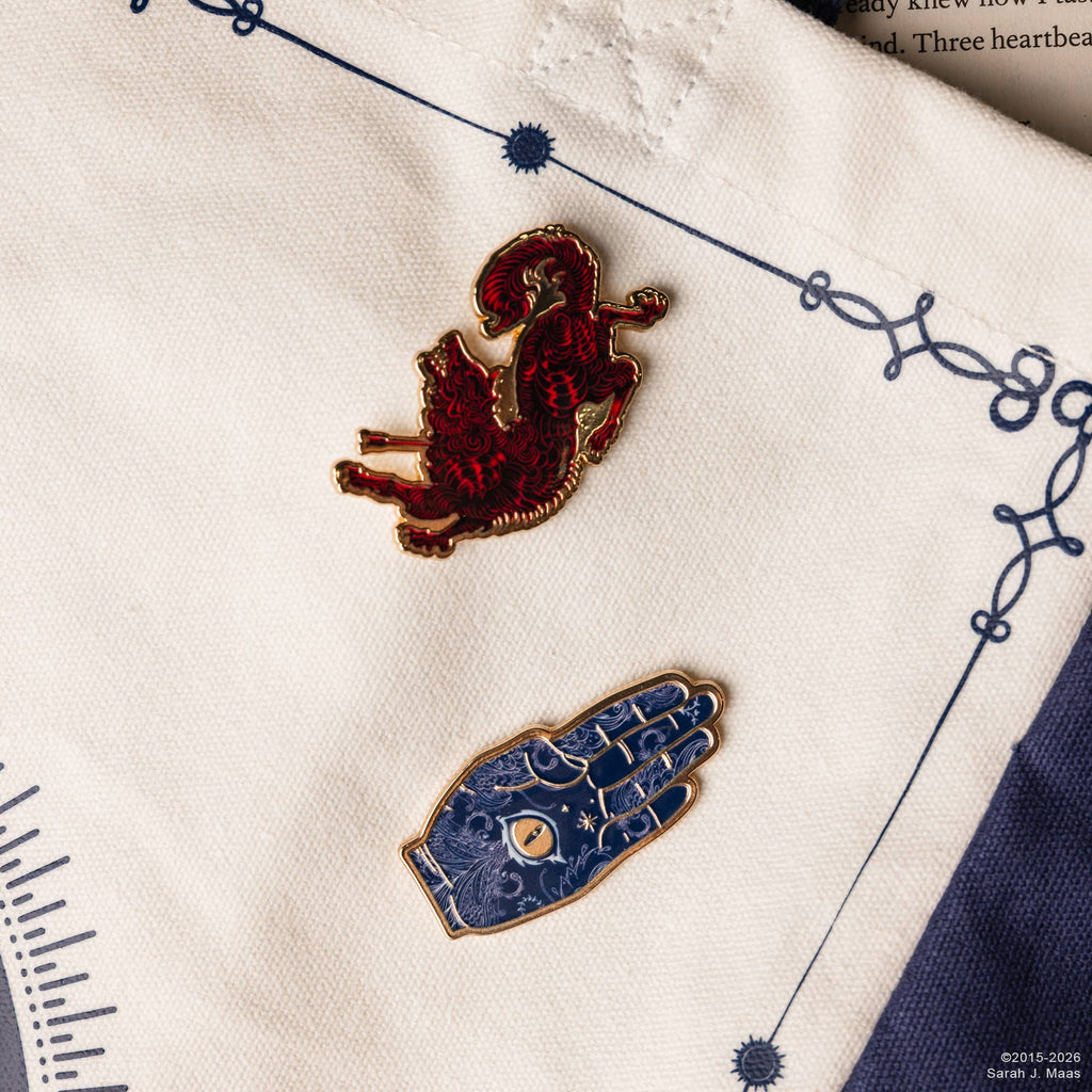 Enamel Pin - A Court of Thorns and Roses Emblem
