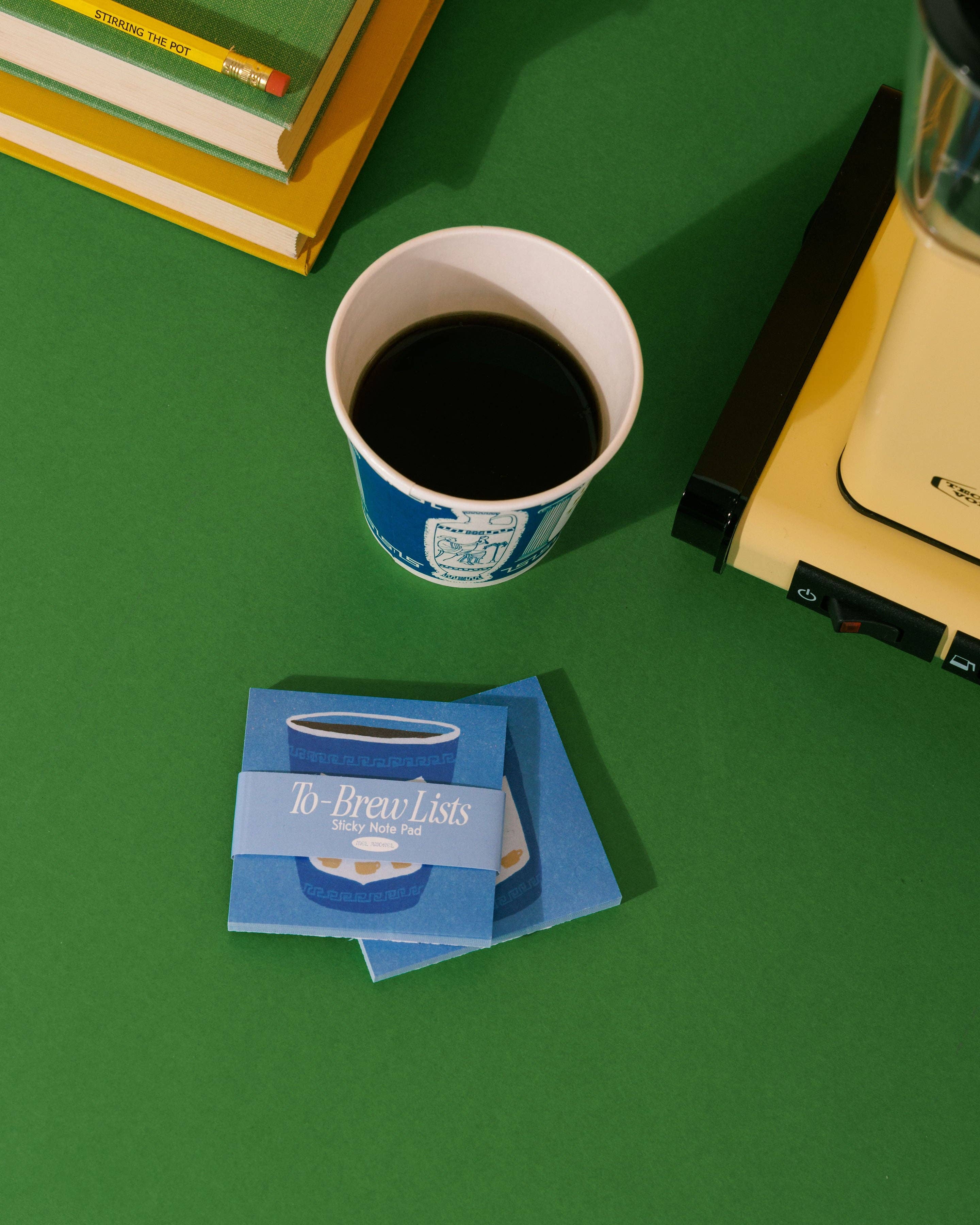 Mel Andrel - To-Brew List Sticky Notes