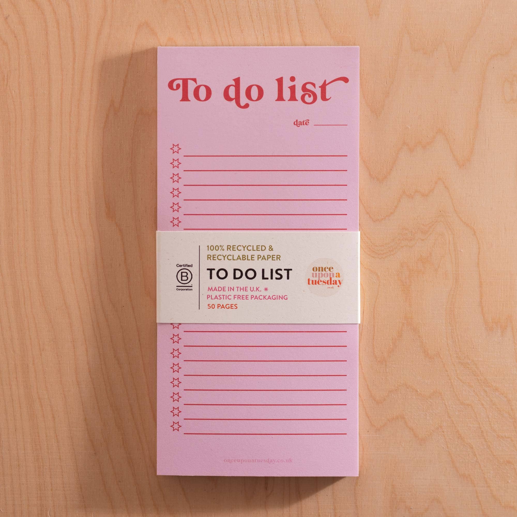 Good Tuesday - To Do List Pad