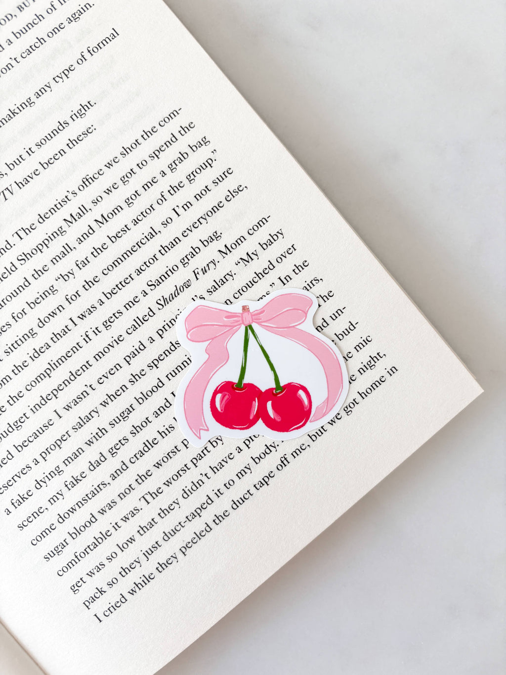Coquette Cherries Sticker