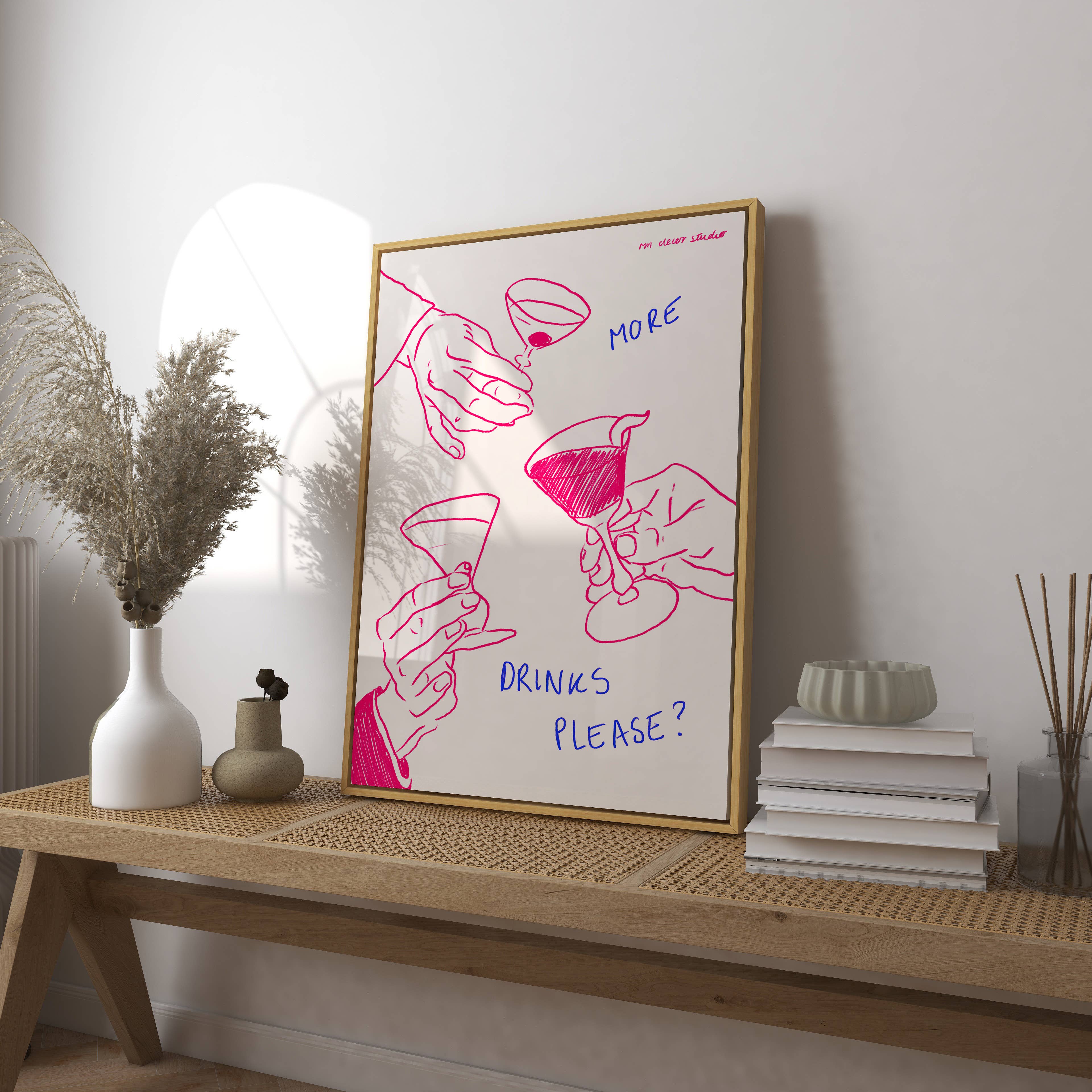 More Drinks Please? Print