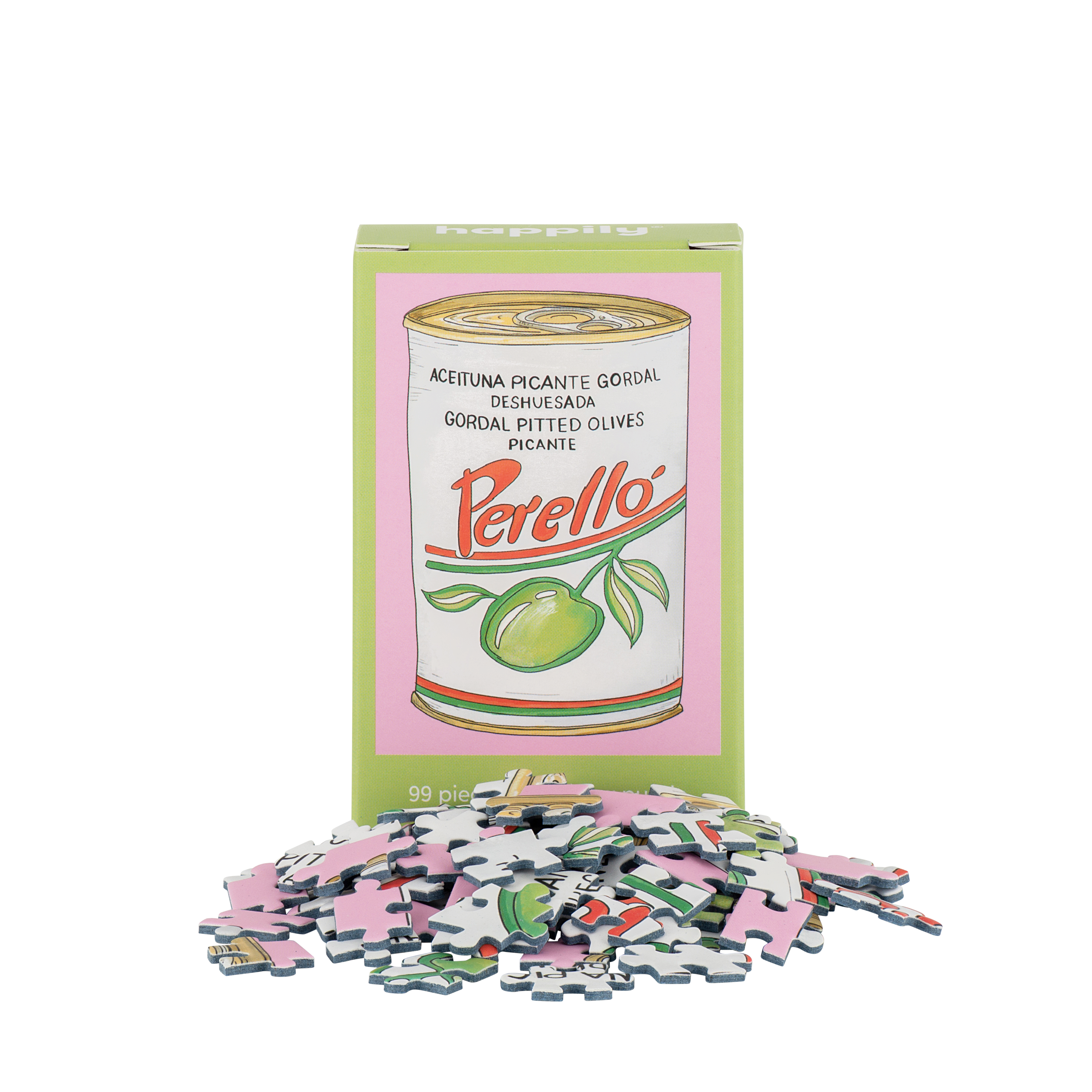 Happily Puzzles - Olives Mini Jigsaw Puzzle