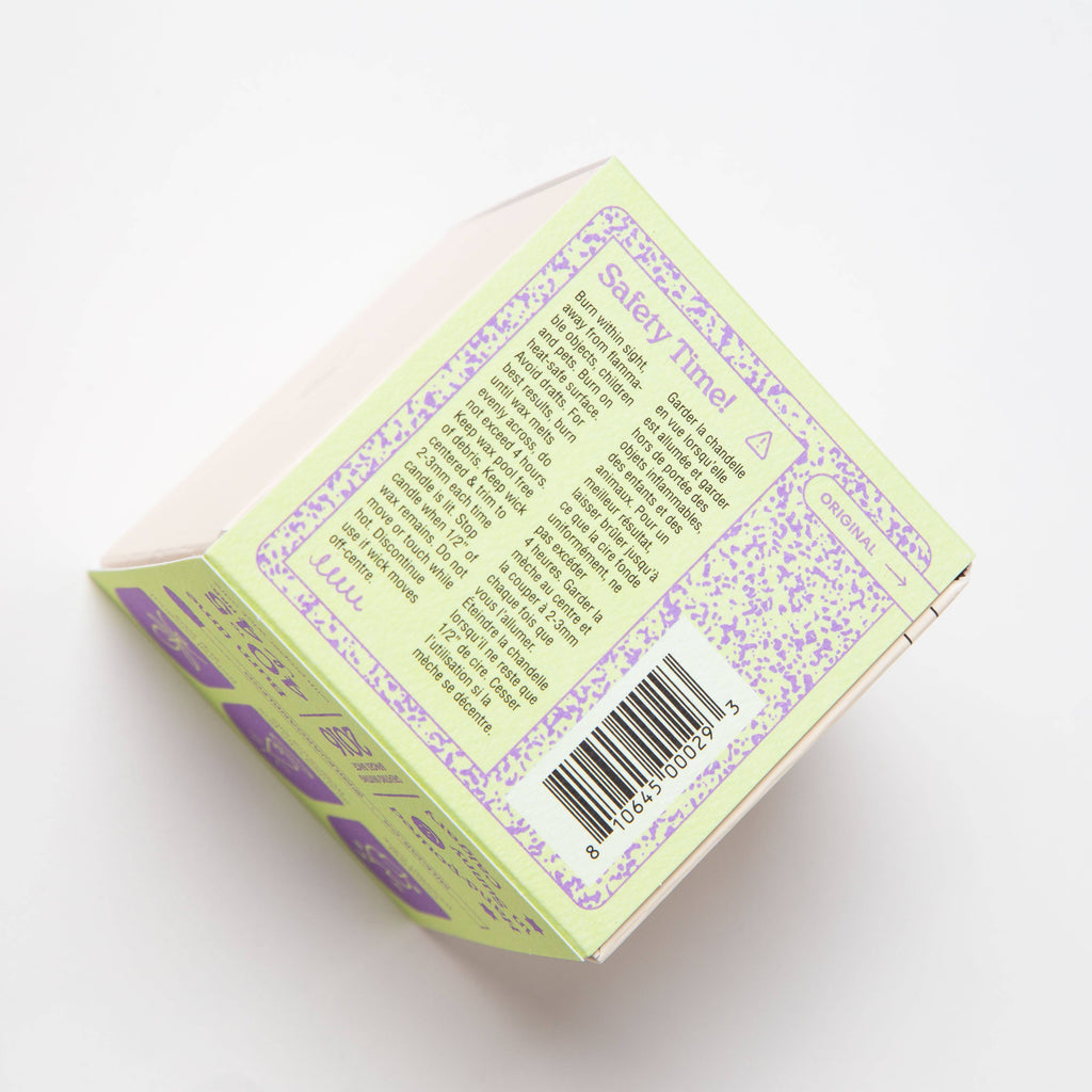 Milk Jar Candle Company - Lemongrass, Lavender & Sage Soy Candle