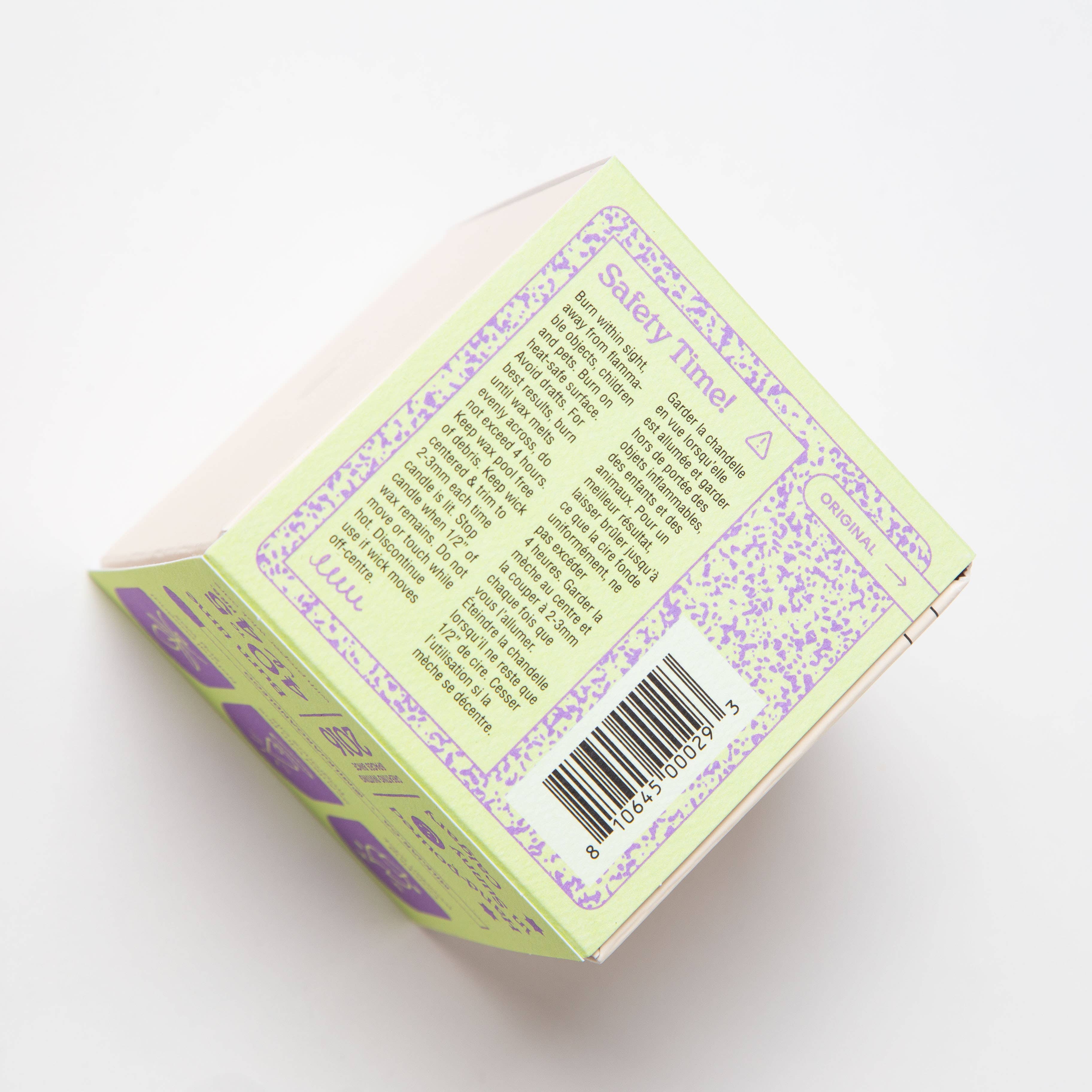 Milk Jar Candle Company - Lemongrass, Lavender & Sage Soy Candle