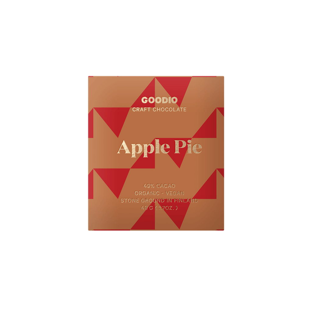 Goodio Chocolate - Apple Pie Chocolate 49%
