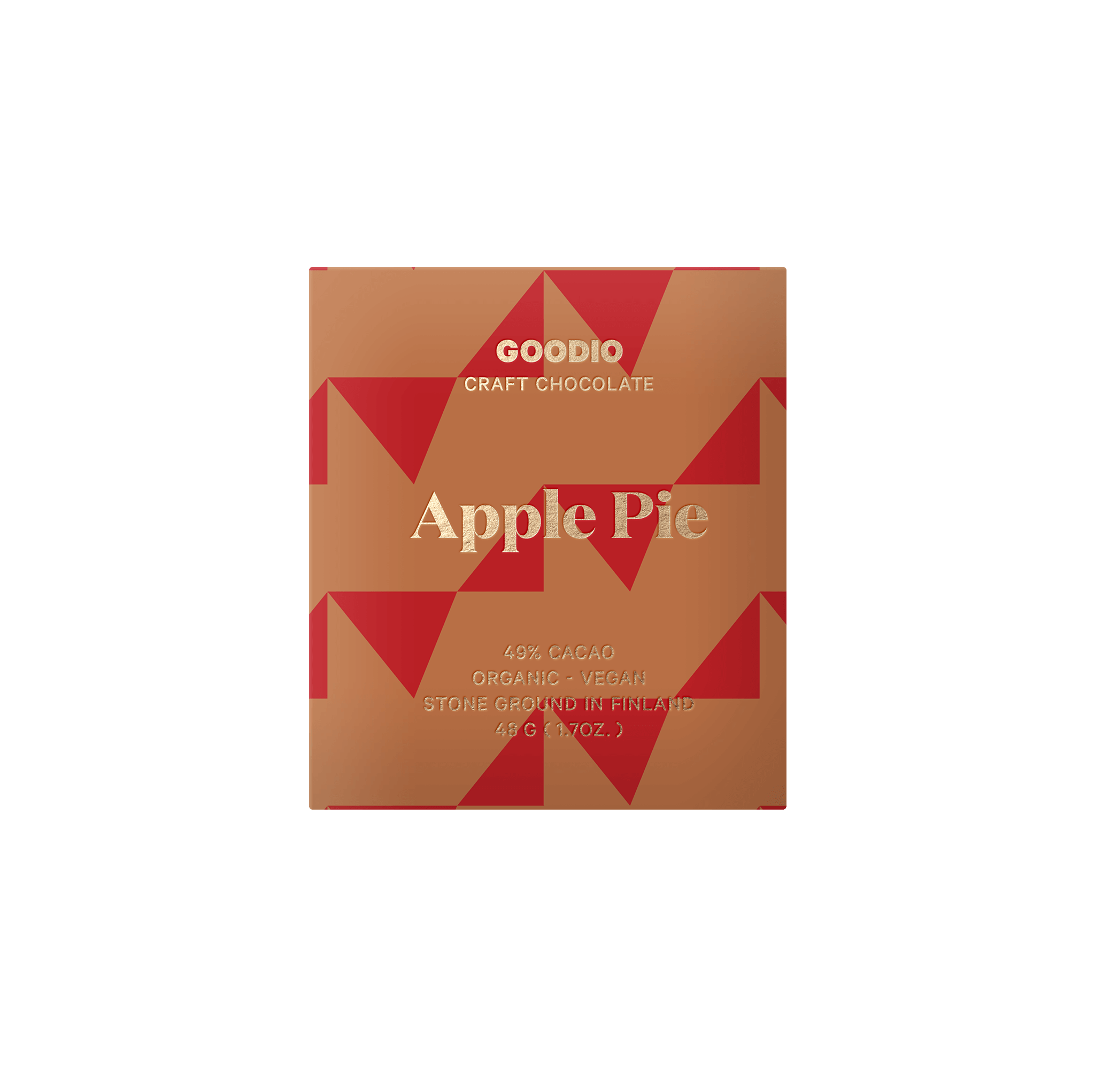 Goodio Chocolate - Apple Pie Chocolate 49%