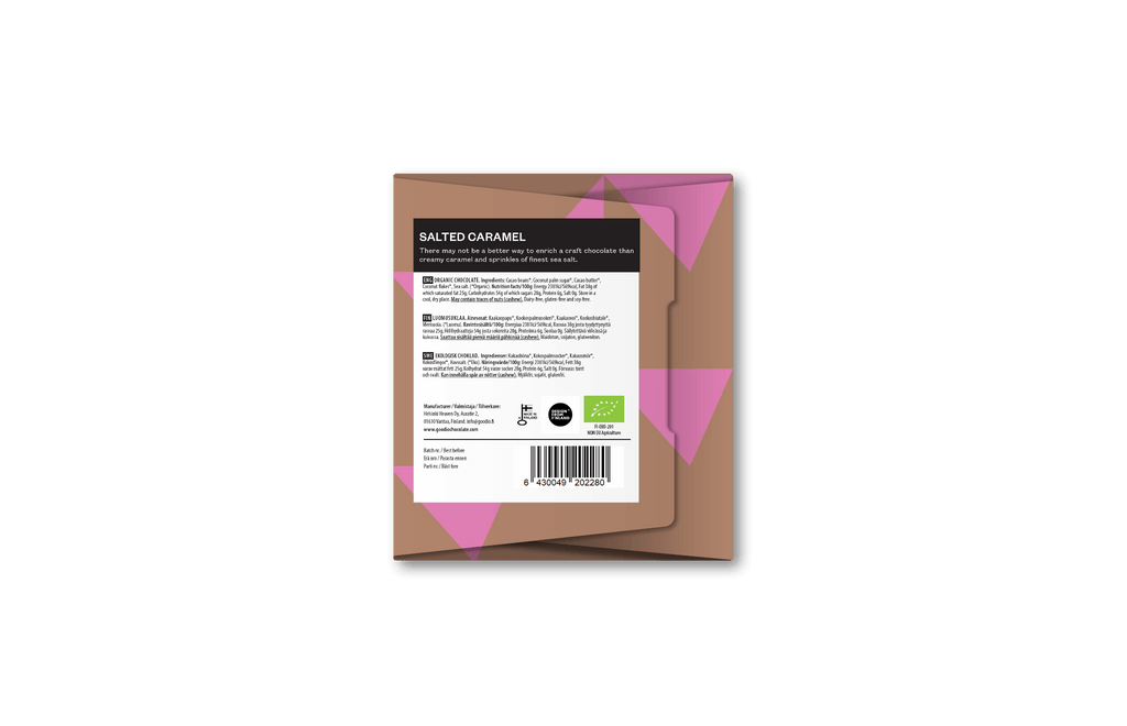 Goodio Chocolate - Salted Caramel Chocolate 49%