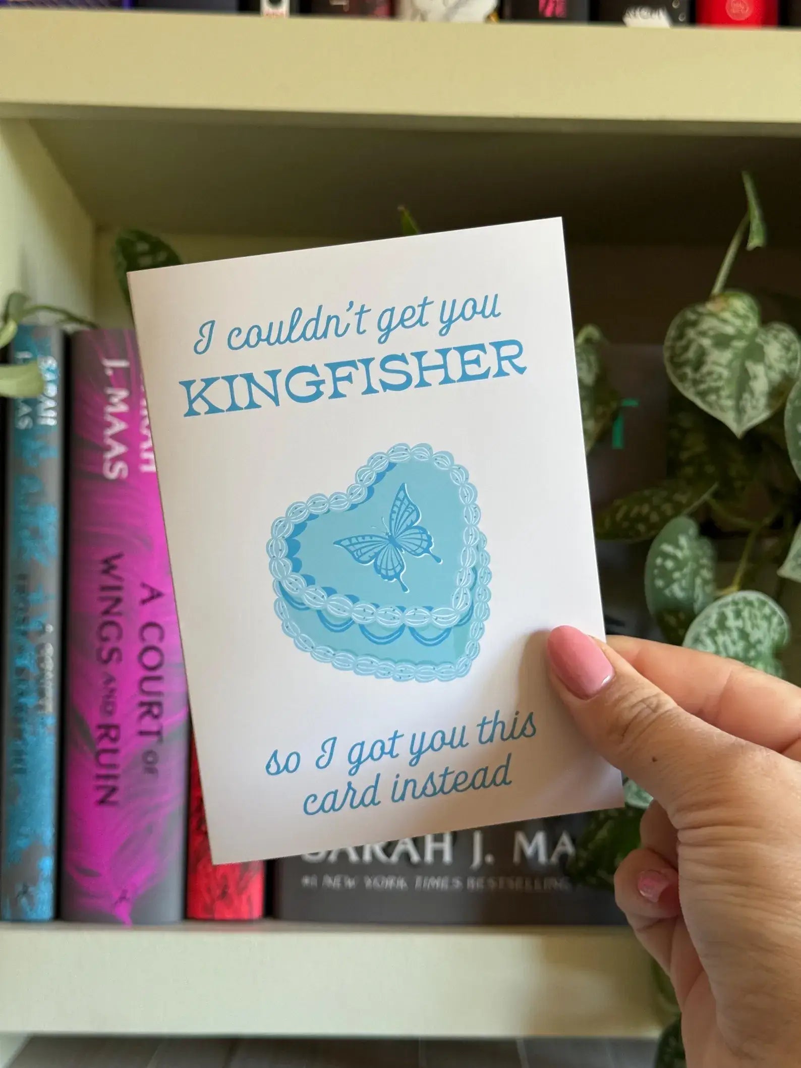 I Couldn't Get You Kingfisher For Your Birthday Card