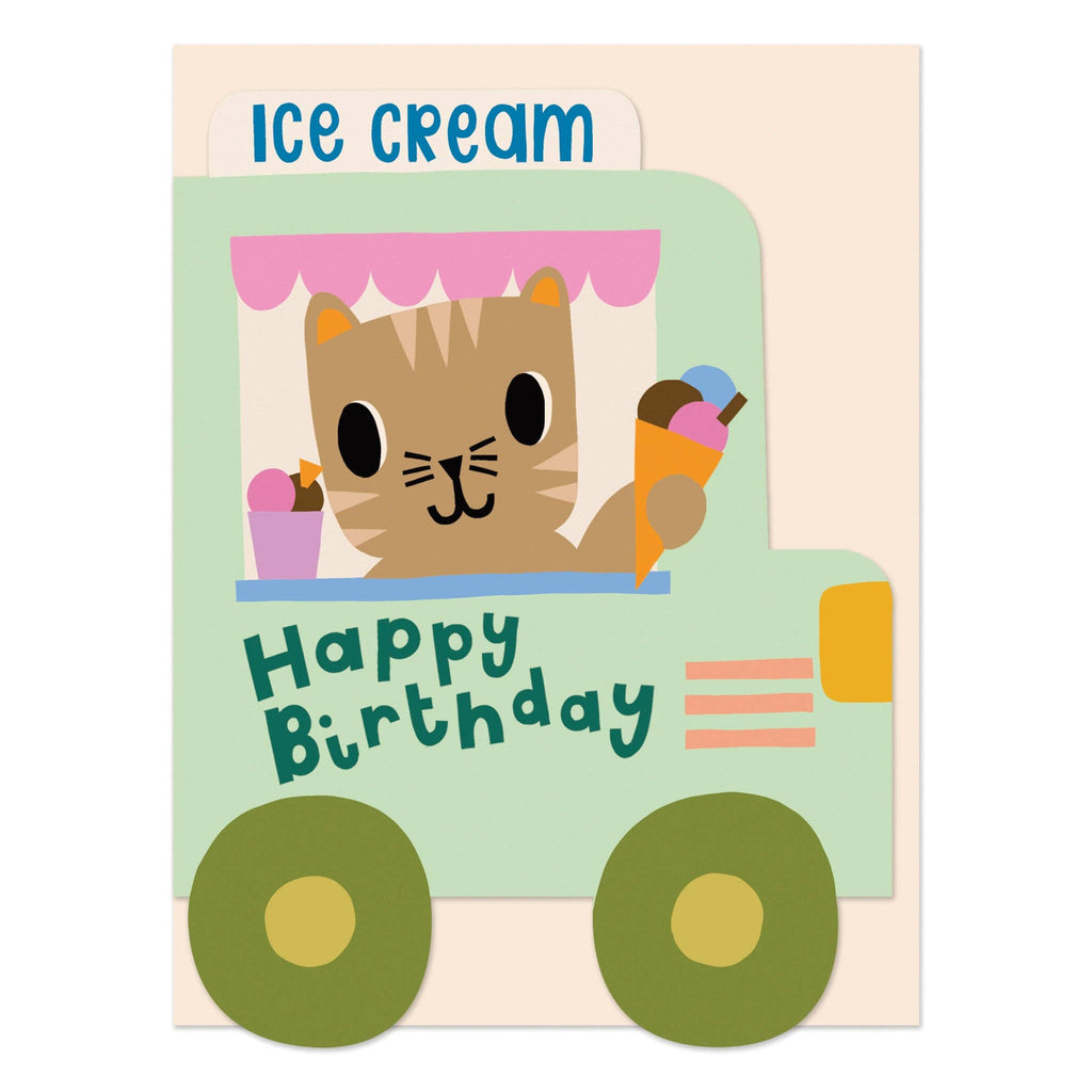 Happy Birthday Ice Cream Van (LIJ123)