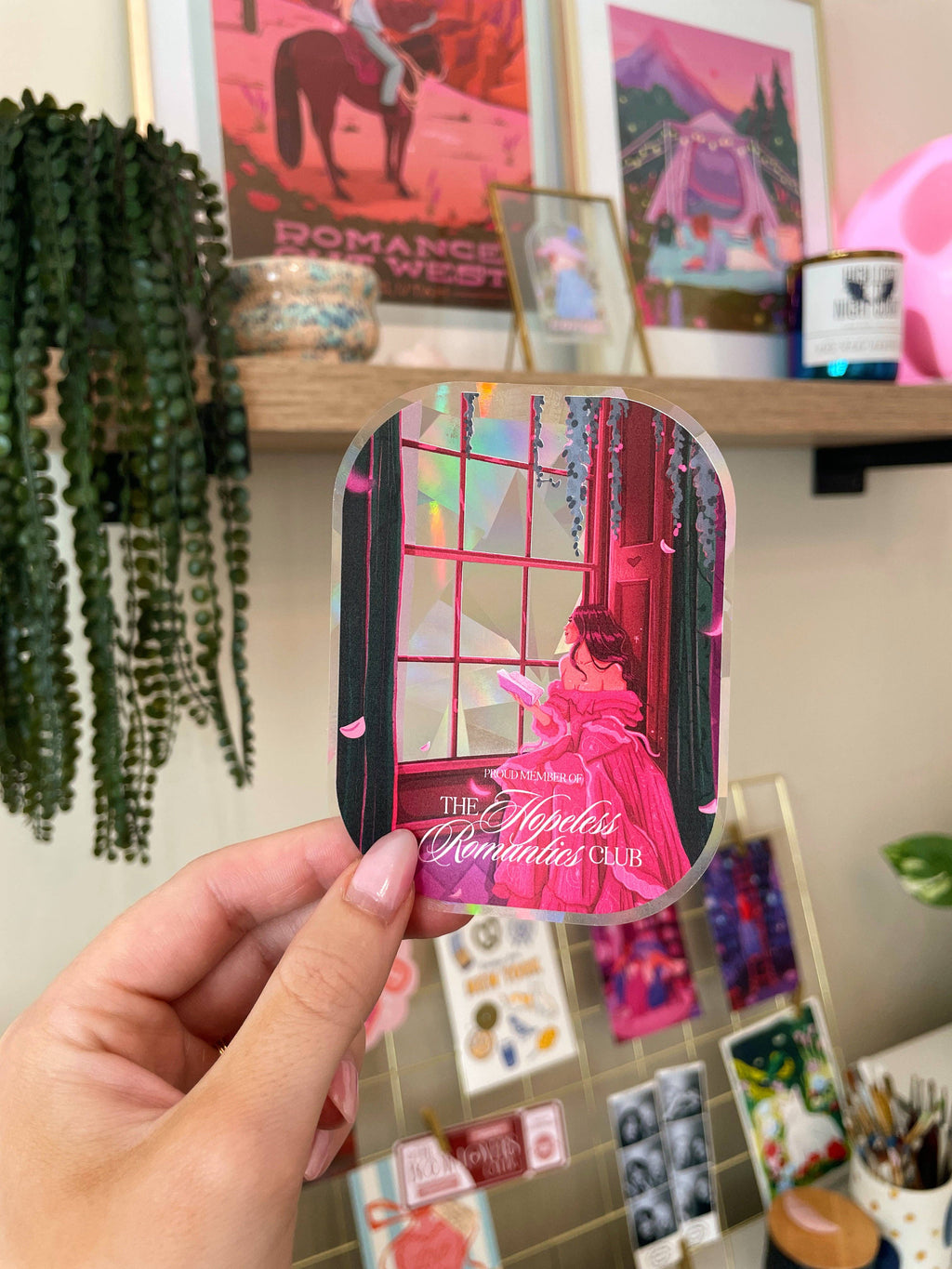 Hopeless Romantic Suncatcher