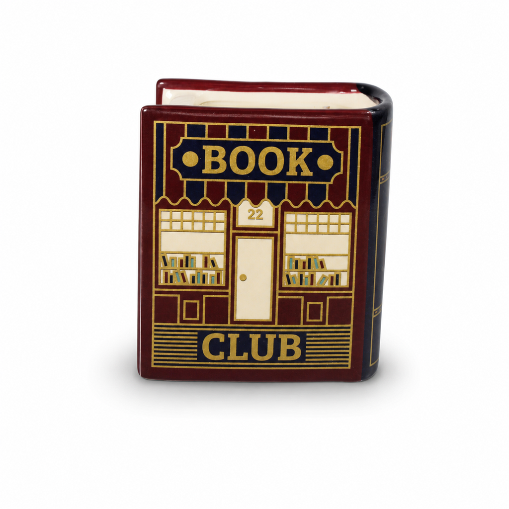 Book Candle 10cm Pulteney Press Book Club