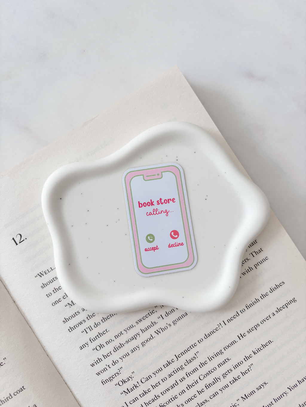 Book Store Calling Sticker