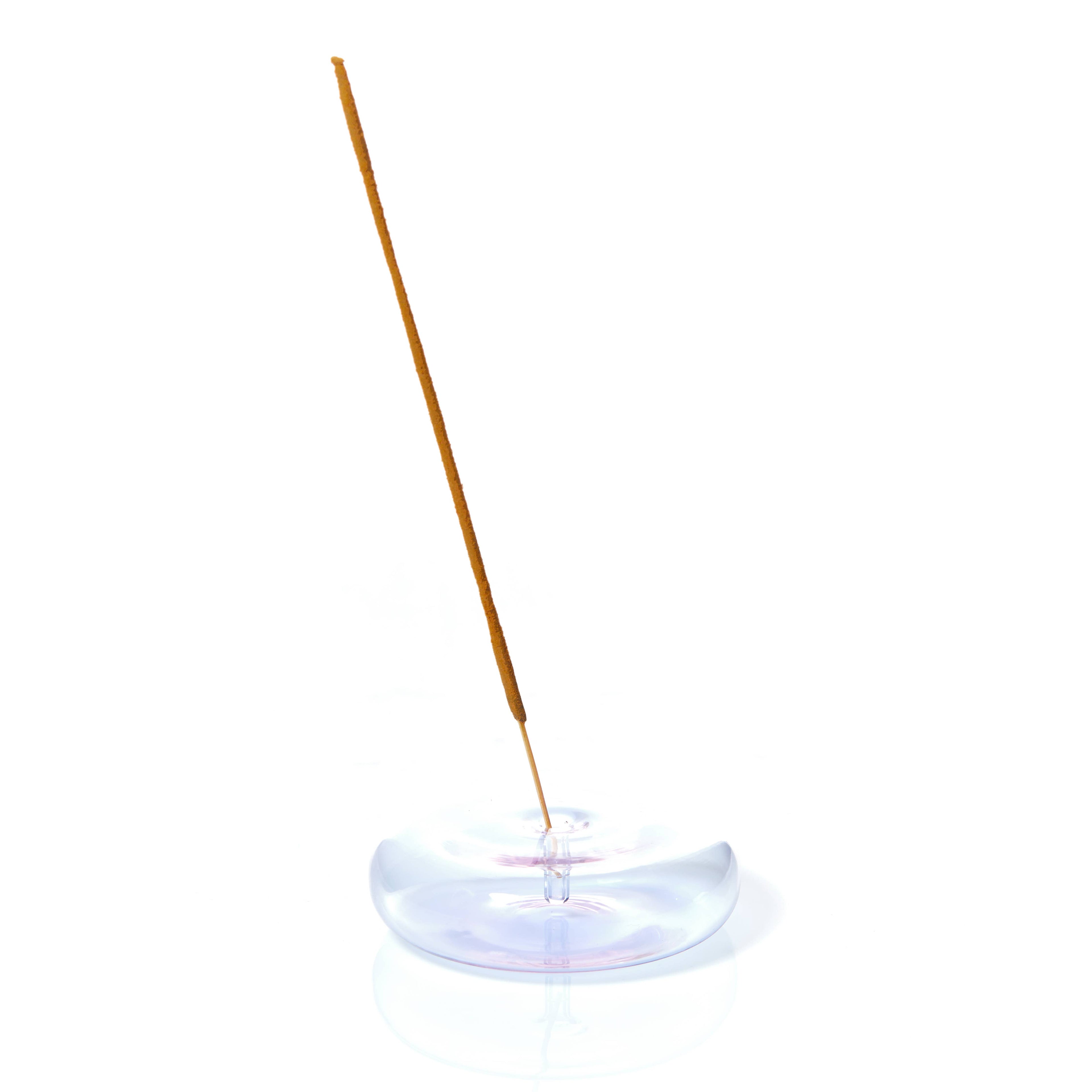 MÆGEN - Hand Blown Glass Incense Holder Lavender