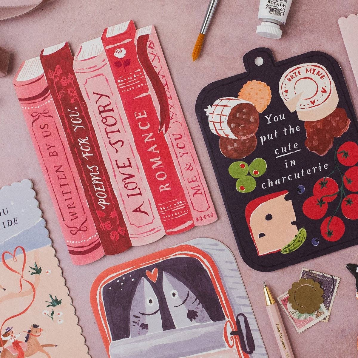 Love Story Books Card | Booklover Anniversary Cards