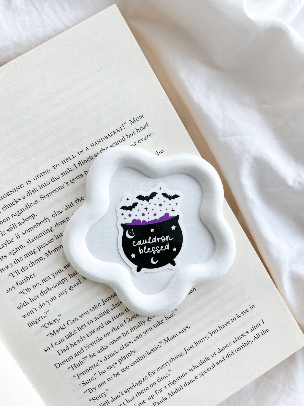 Fleurs on Sunday - Cauldron Blessed Sticker