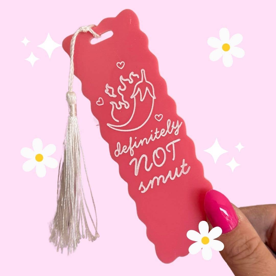 Definitely Not Smut Book Mark (Quirky, Funky, Kawaii,Y2K)