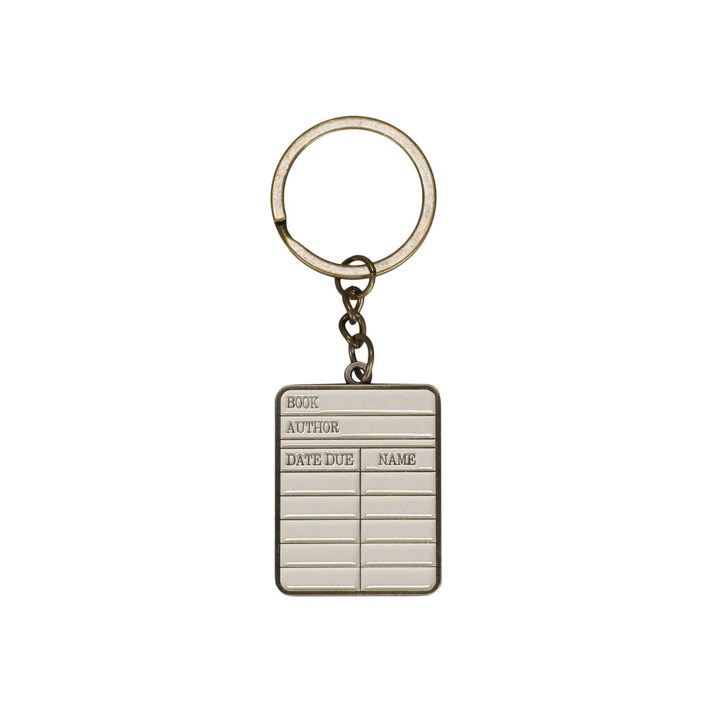 Metal Keyring Pulteney Press Library card