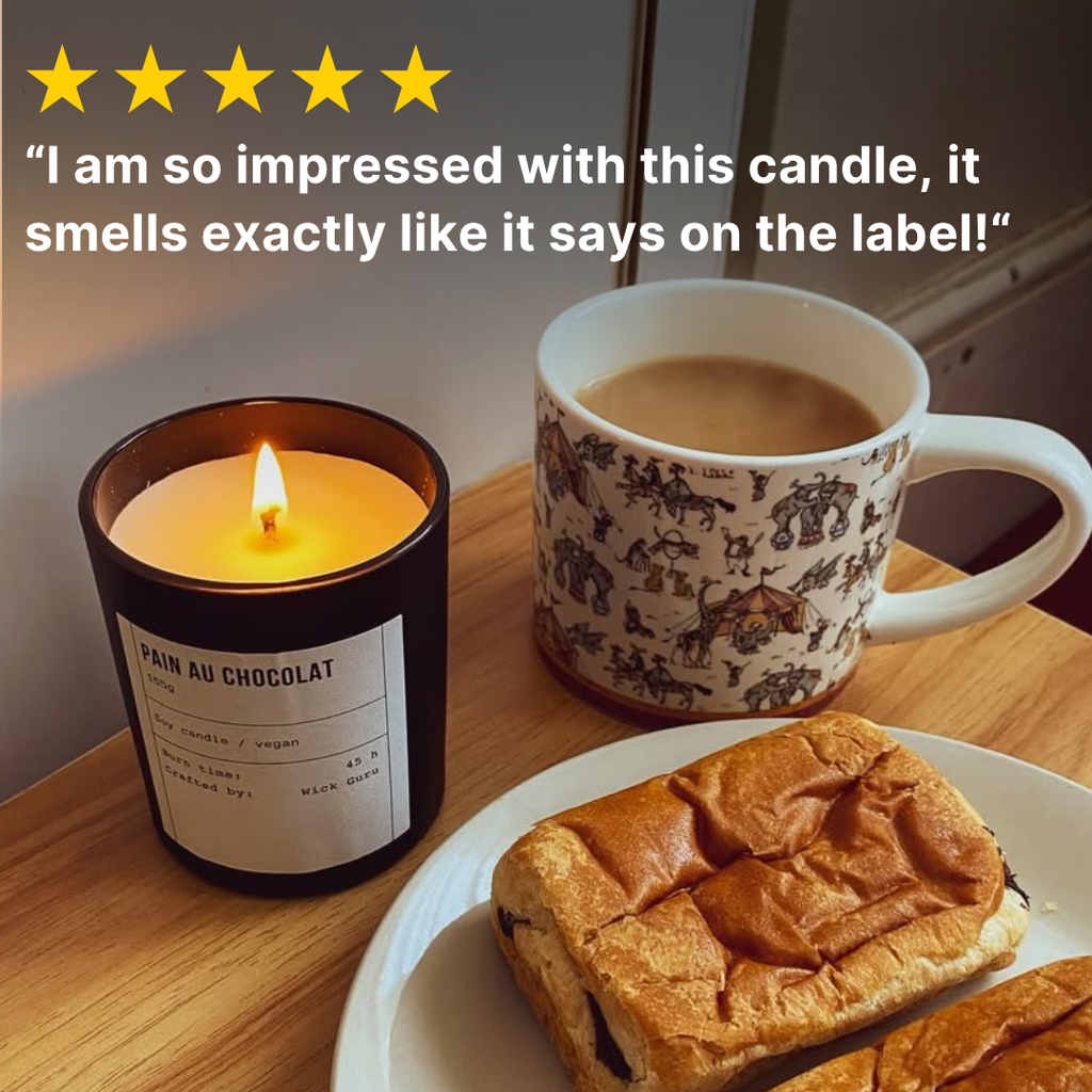 Pain Au Chocolat Candle | Birthday Gift | Bakery Scent