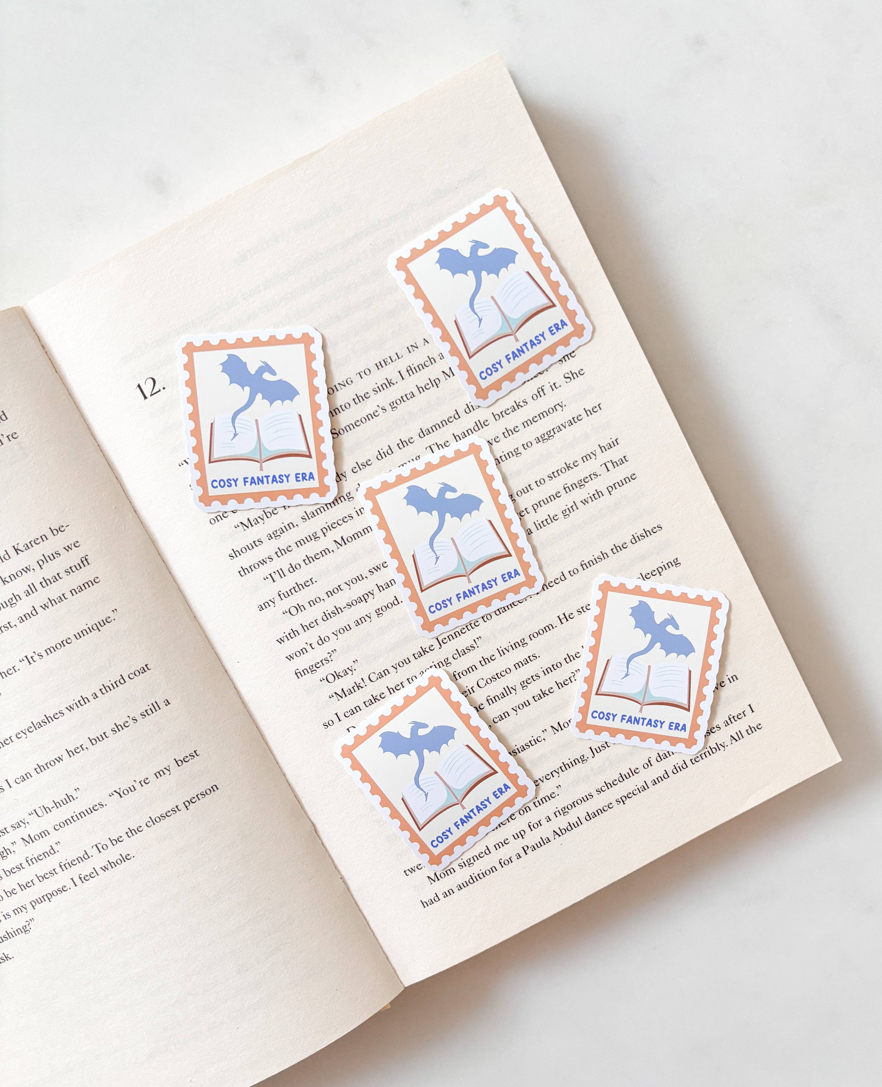 Fleurs on Sunday - Cosy Fantasy Era Stamp Sticker