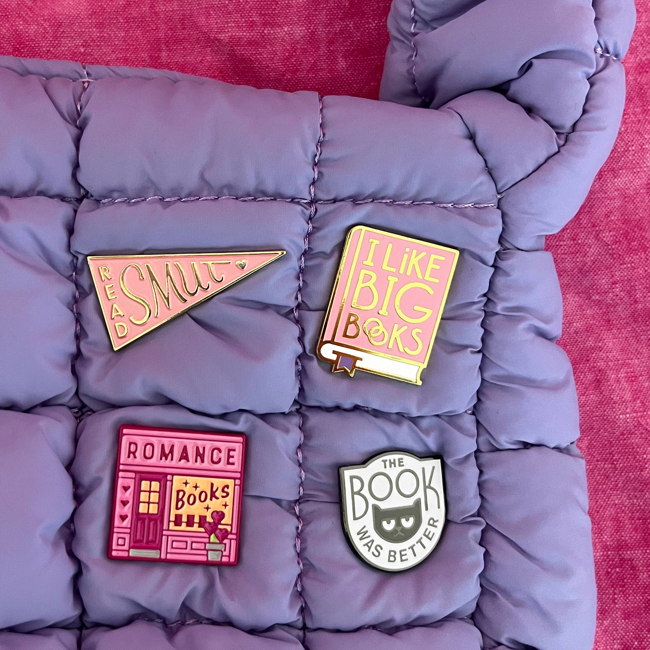 Rather Keen - Read Smut Enamel Pin