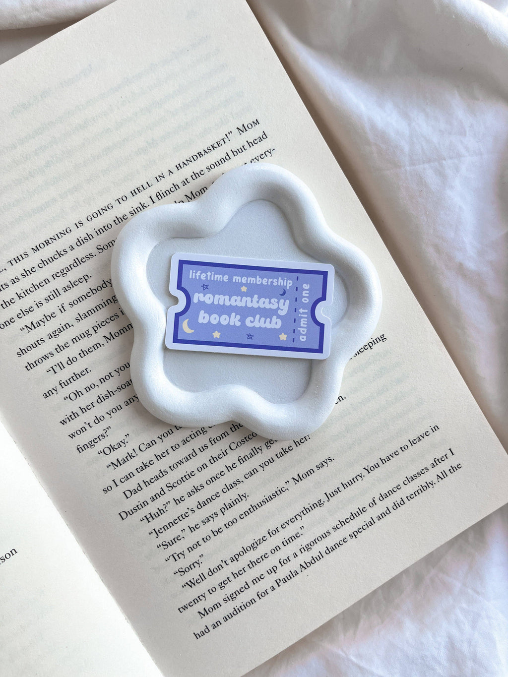 The Romantasy Book Club Sticker