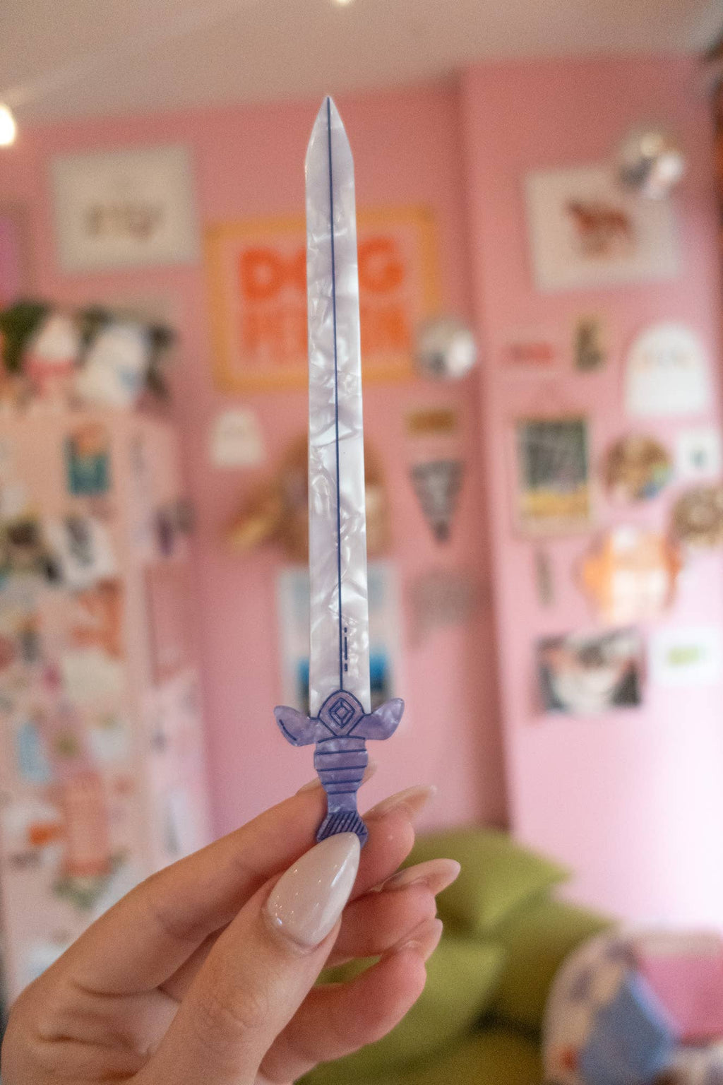 Sword of Destiny Acrylic Bookmark