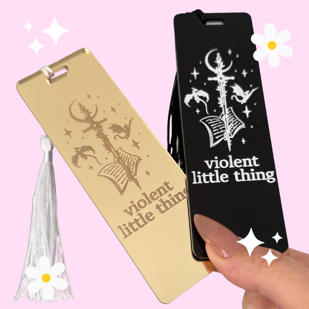 Honey Blue Lane - Violent Little Thing Bookmark